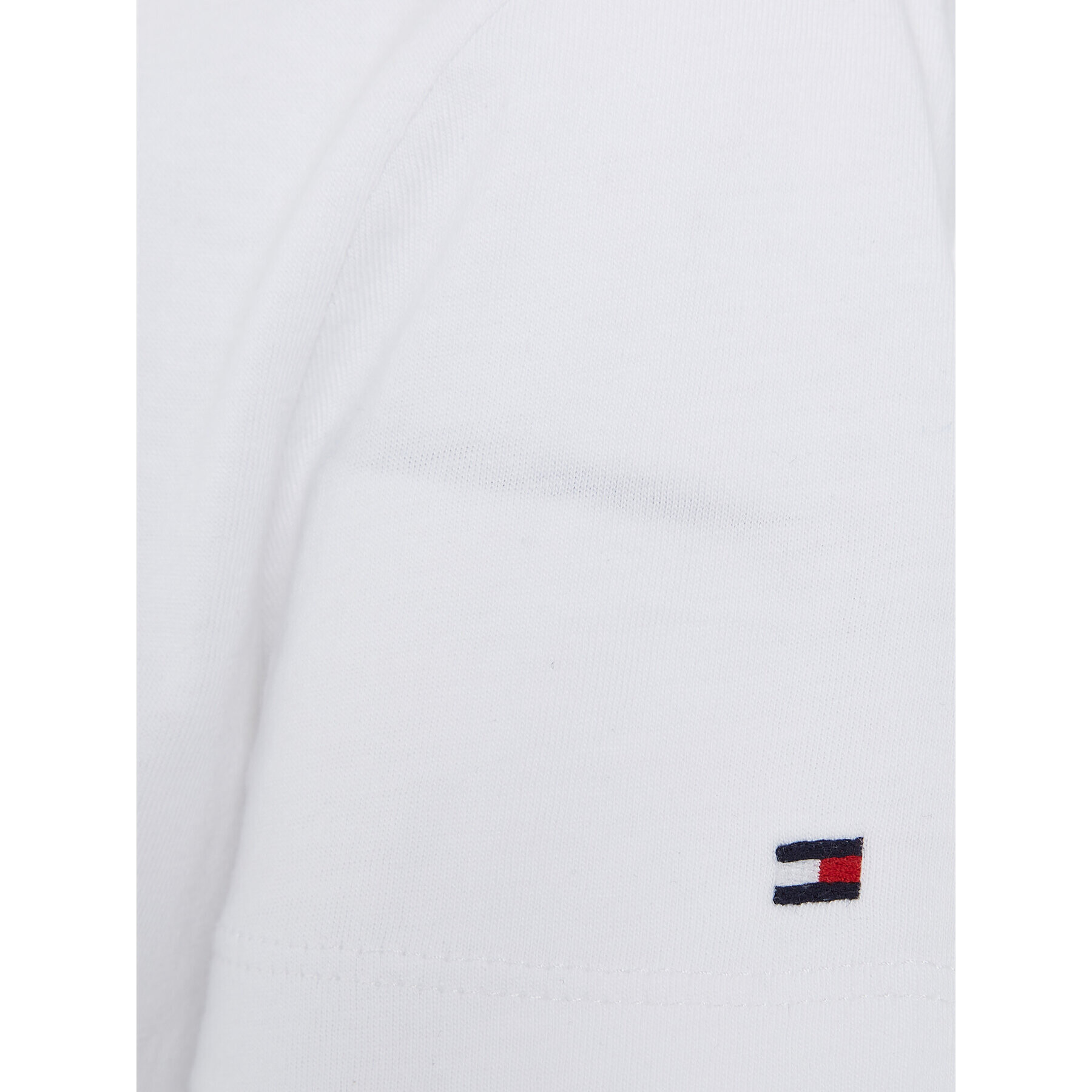 Tommy Hilfiger T-Shirt Arched KB0KB08333 D Bílá Regular Fit - Pepit.cz