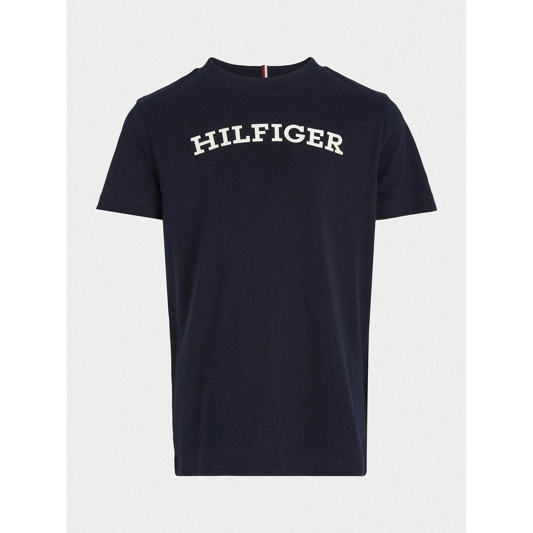 Tommy Hilfiger T-Shirt Arched KB0KB08333 M Tmavomodrá Regular Fit - Pepit.cz