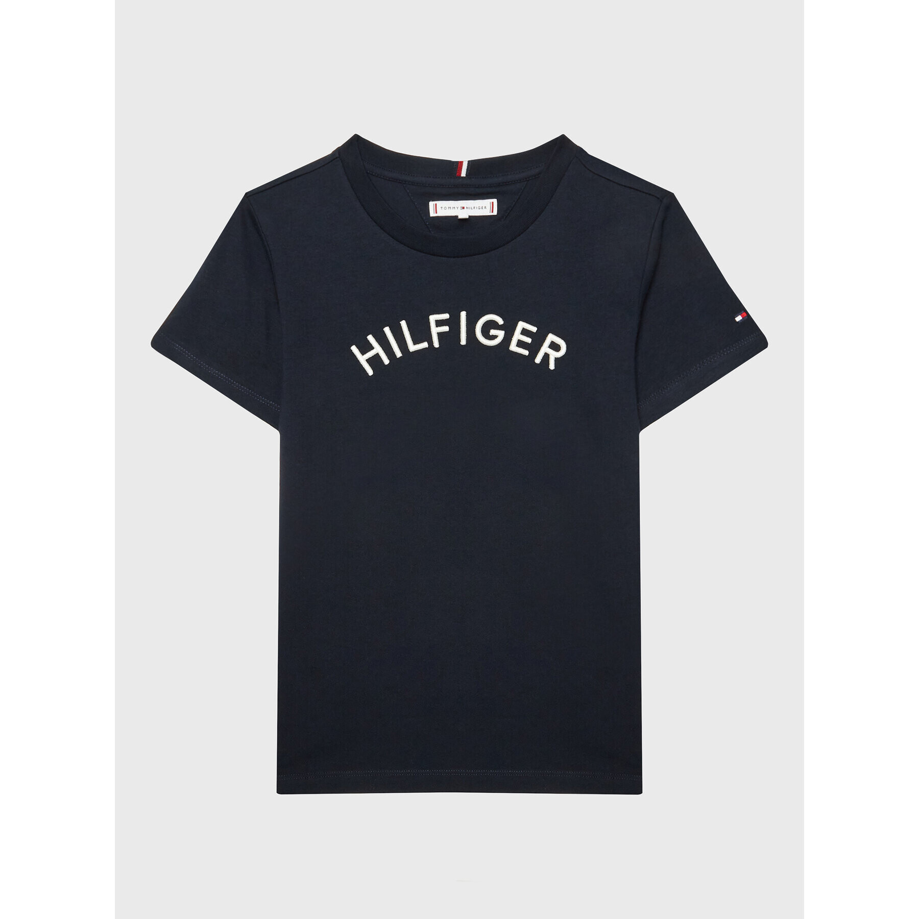 Tommy Hilfiger T-Shirt Arched KS0KS00401 D Tmavomodrá Regular Fit - Pepit.cz