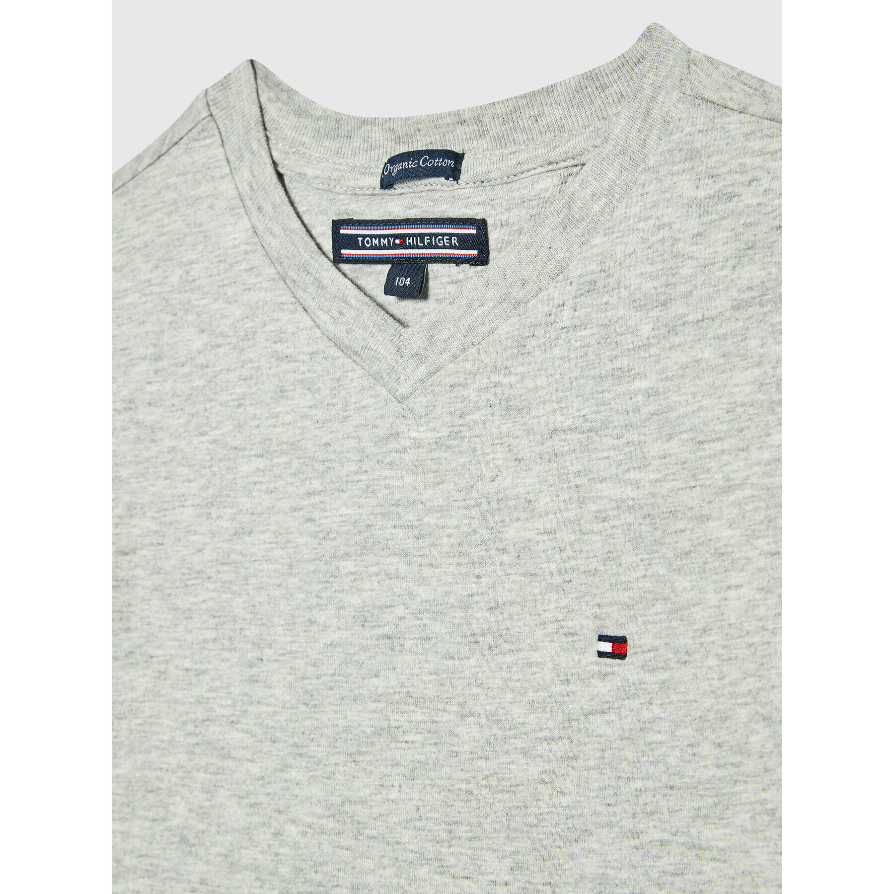 Tommy Hilfiger T-Shirt Basic KB0KB04142 M Šedá Regular Fit - Pepit.cz