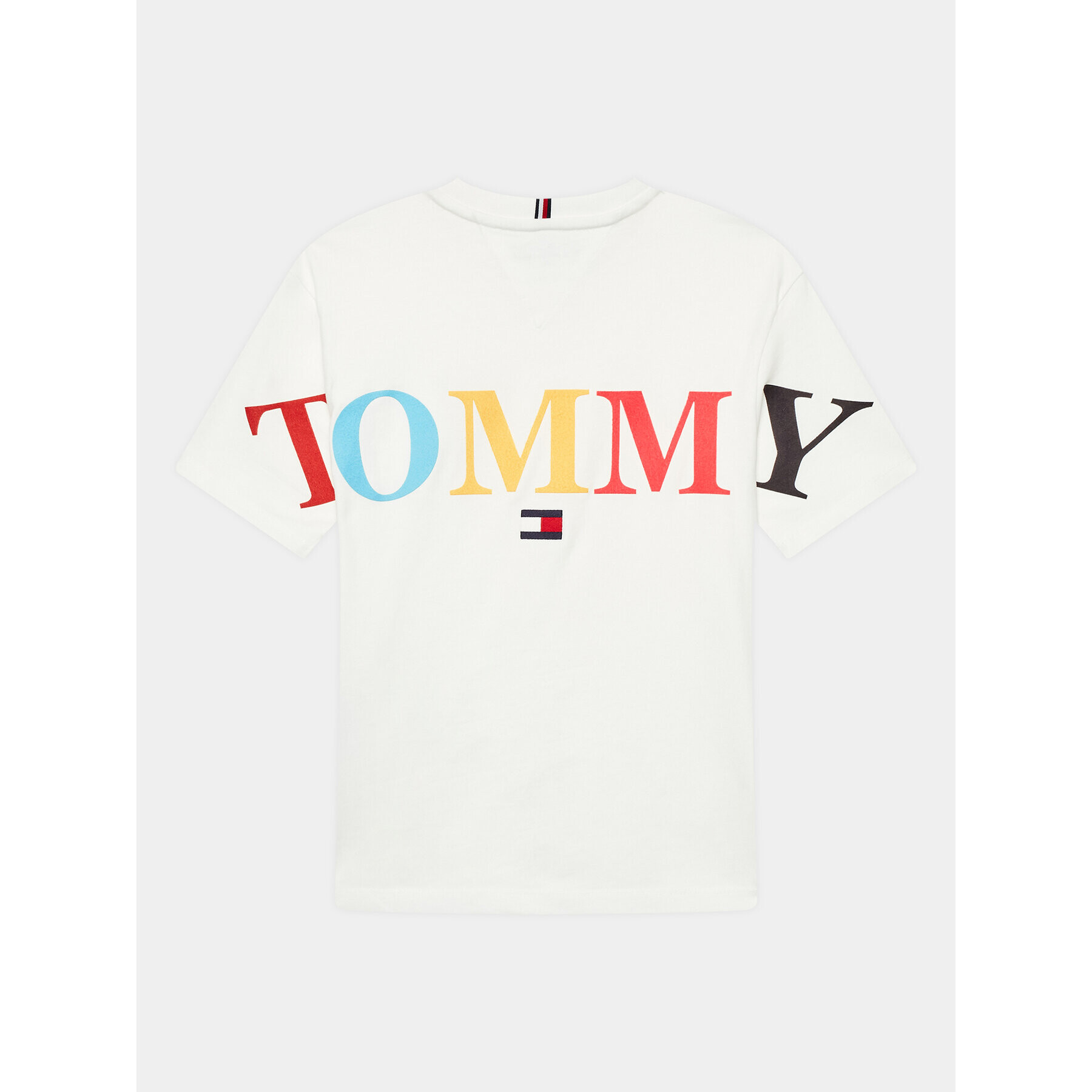 Tommy Hilfiger T-Shirt Bold KB0KB08218 M Bílá Regular Fit - Pepit.cz