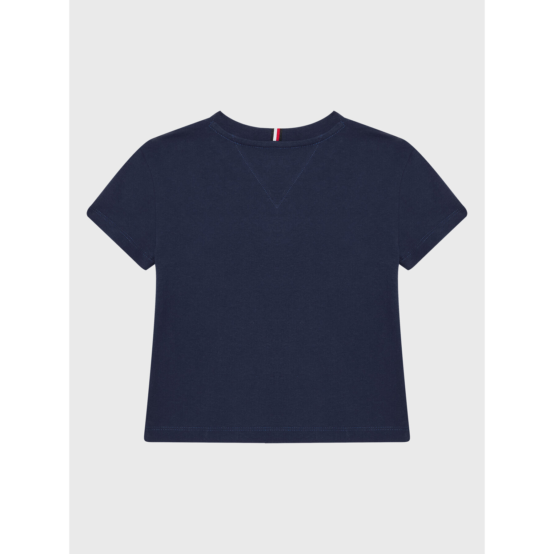 Tommy Hilfiger T-Shirt Chainstitch KB0KB07798 D Tmavomodrá Regular Fit - Pepit.cz