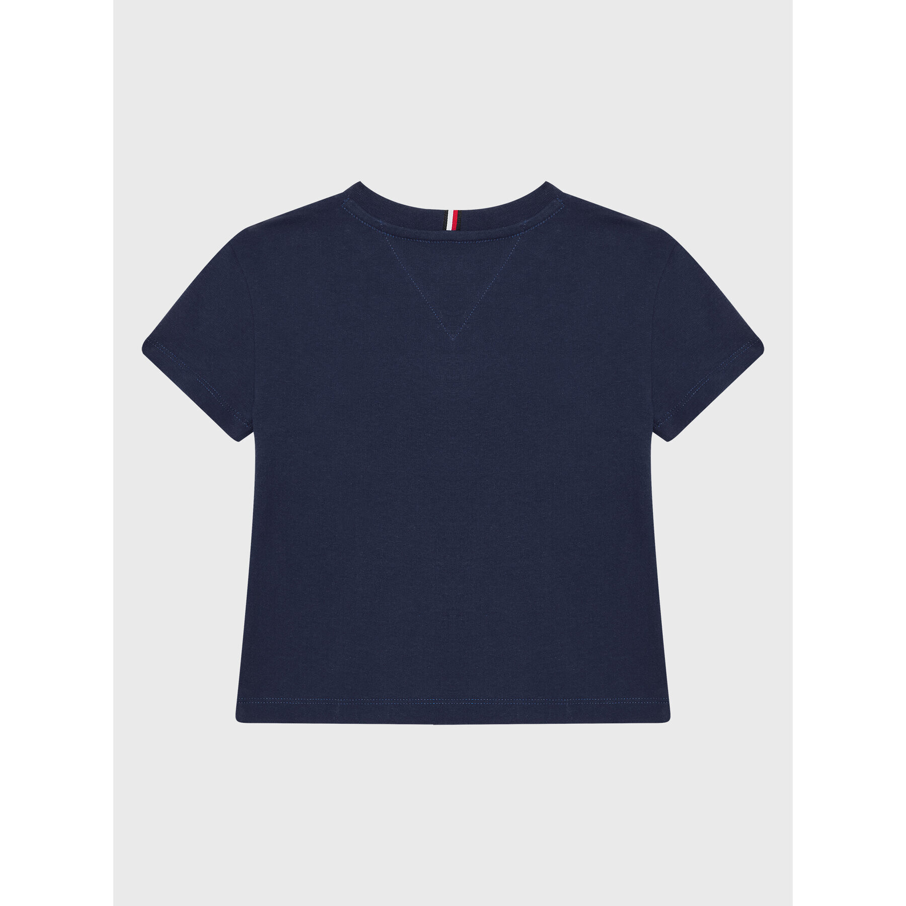 Tommy Hilfiger T-Shirt Chainstitch KB0KB07798 M Tmavomodrá Regular Fit - Pepit.cz