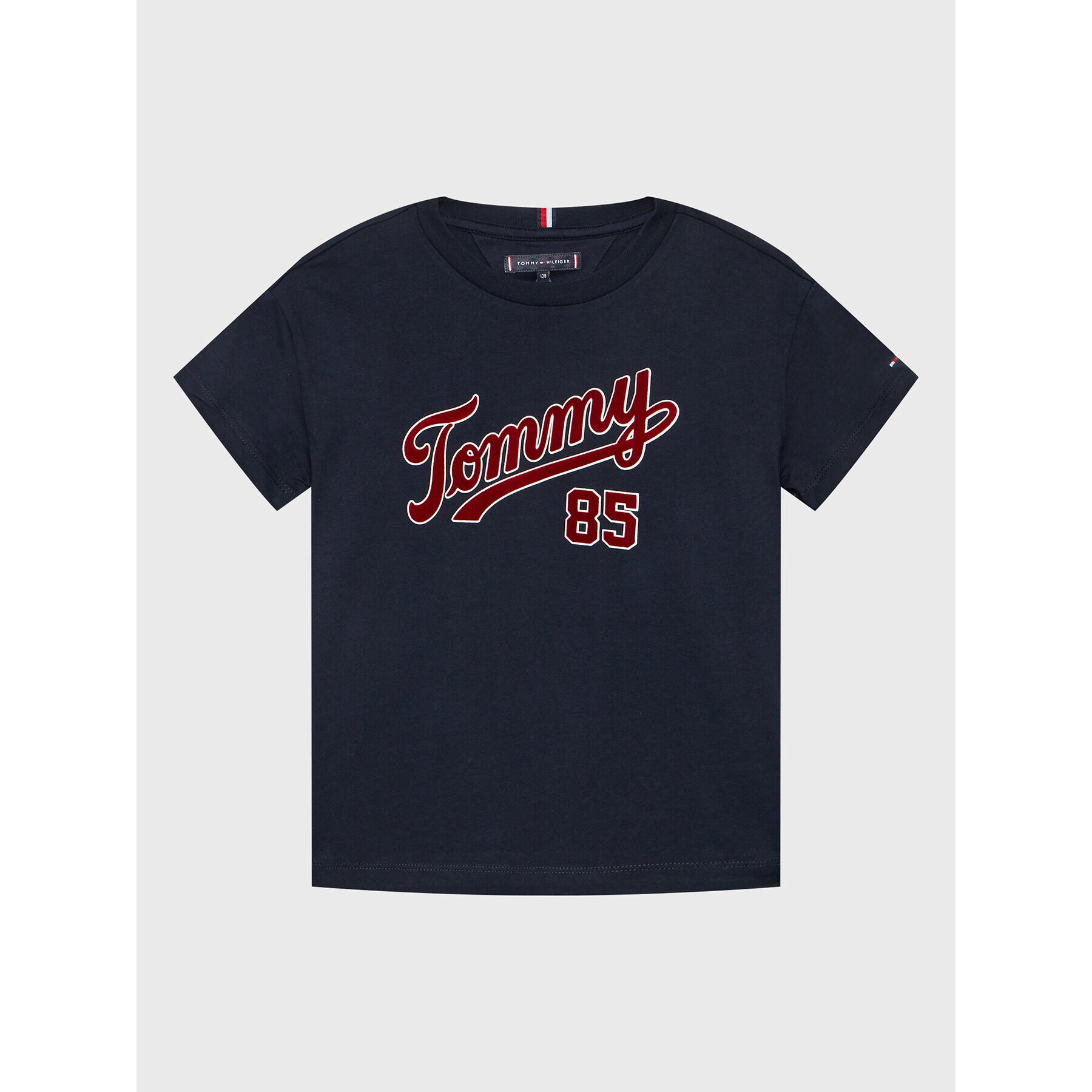 Tommy Hilfiger T-Shirt College 85 KB0KB08032 D Tmavomodrá Regular Fit - Pepit.cz