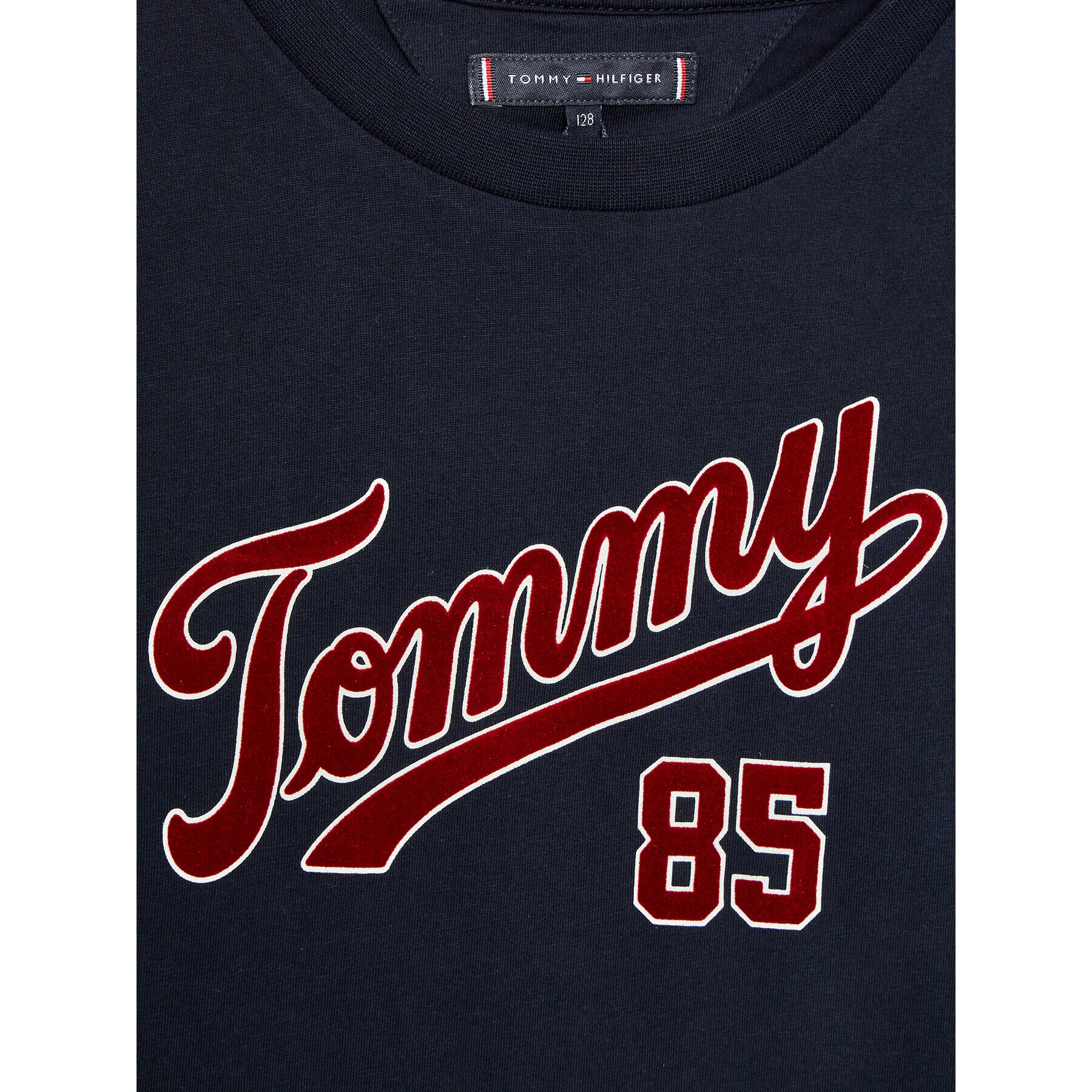 Tommy Hilfiger T-Shirt College 85 KB0KB08032 D Tmavomodrá Regular Fit - Pepit.cz