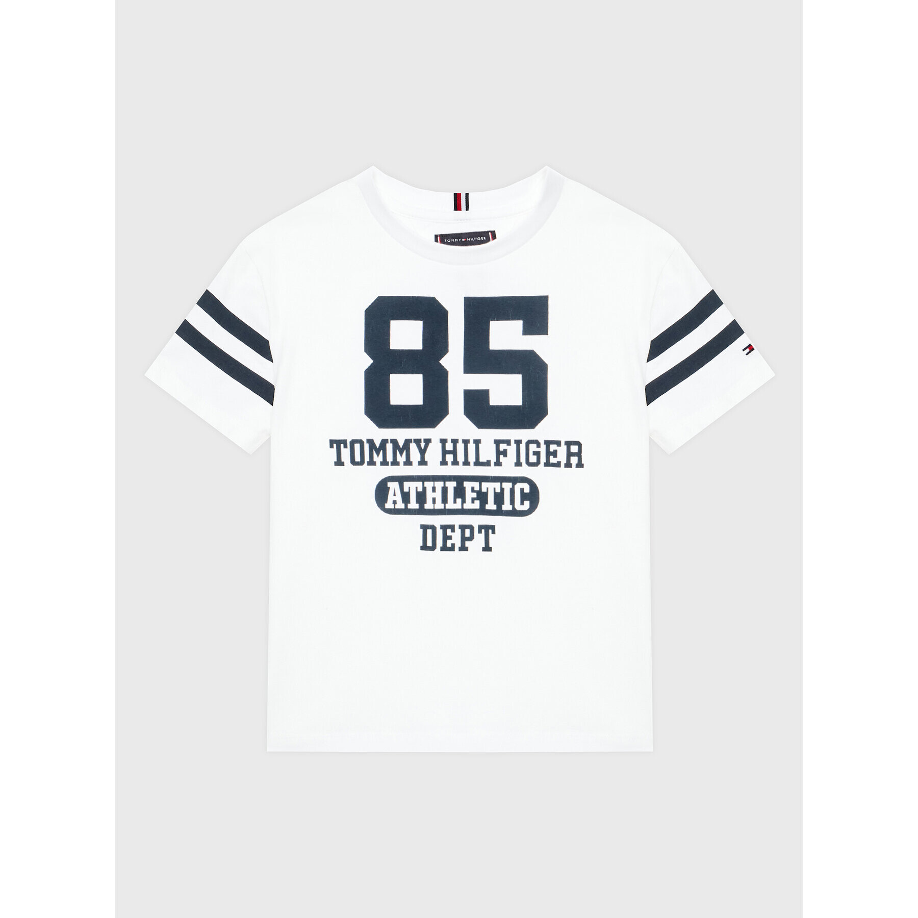 Tommy Hilfiger T-Shirt Collegiate KB0KB08023 D Bílá Regular Fit - Pepit.cz