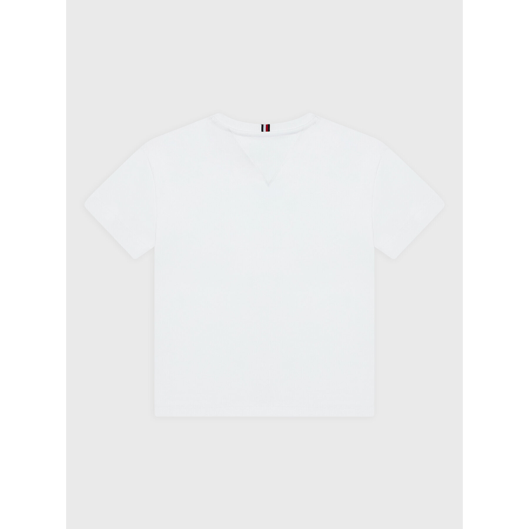 Tommy Hilfiger T-Shirt Embroidered KB0KB07598 Bílá Regular Fit - Pepit.cz