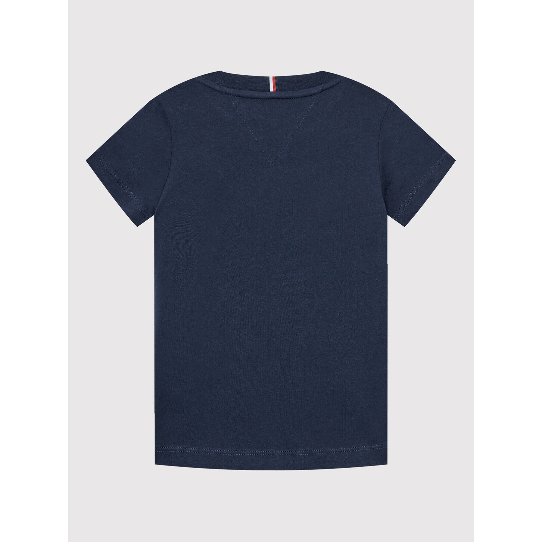 Tommy Hilfiger T-Shirt Essential Colorblock KB0KB07279 D Tmavomodrá Regular Fit - Pepit.cz