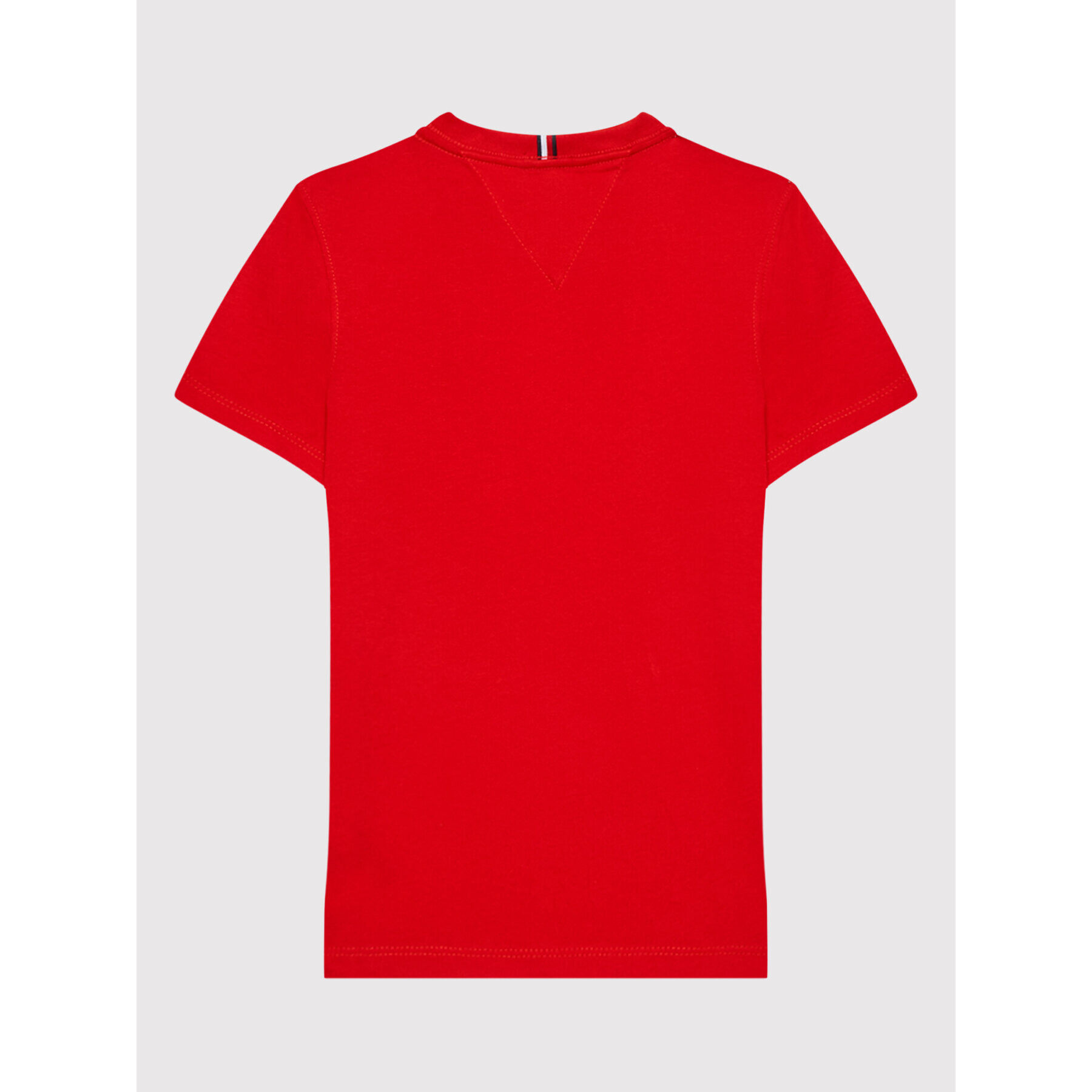 Tommy Hilfiger T-Shirt Essential KB0KB06879 D Červená Regular Fit - Pepit.cz