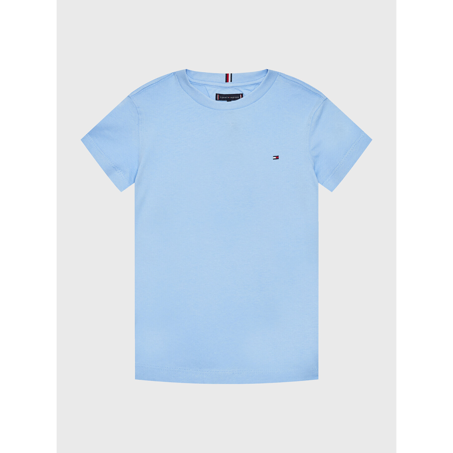 Tommy Hilfiger T-Shirt Essential KB0KB06879 D Modrá Regular Fit - Pepit.cz