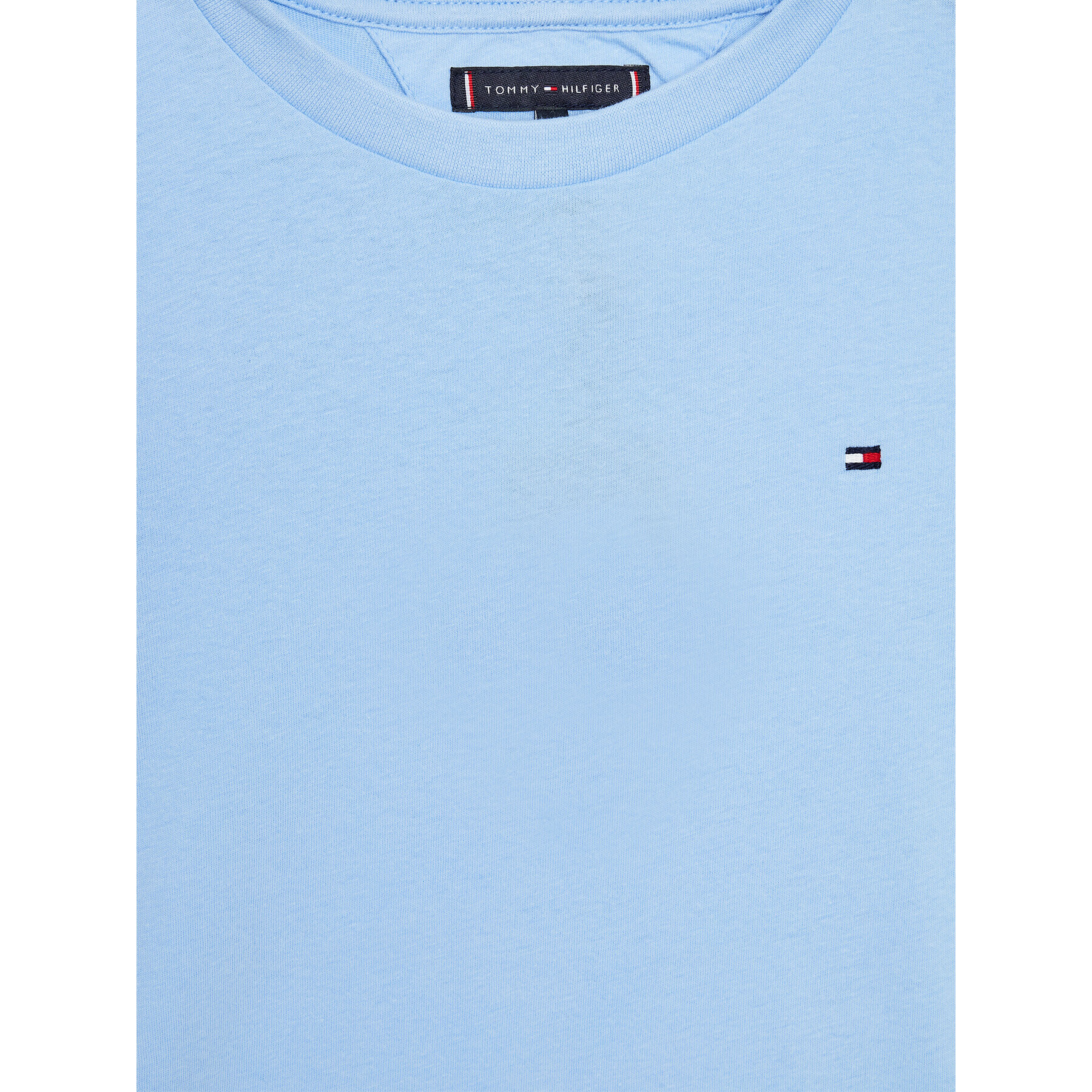 Tommy Hilfiger T-Shirt Essential KB0KB06879 D Modrá Regular Fit - Pepit.cz