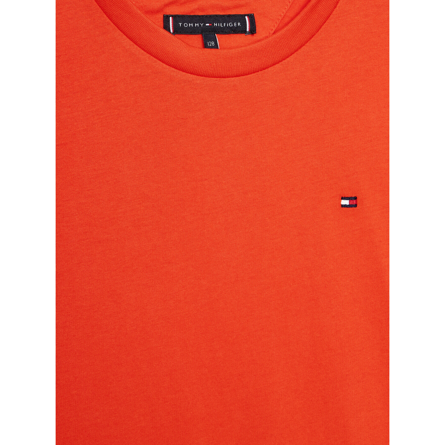 Tommy Hilfiger T-Shirt Essential KB0KB06879 D Oranžová Regular Fit - Pepit.cz