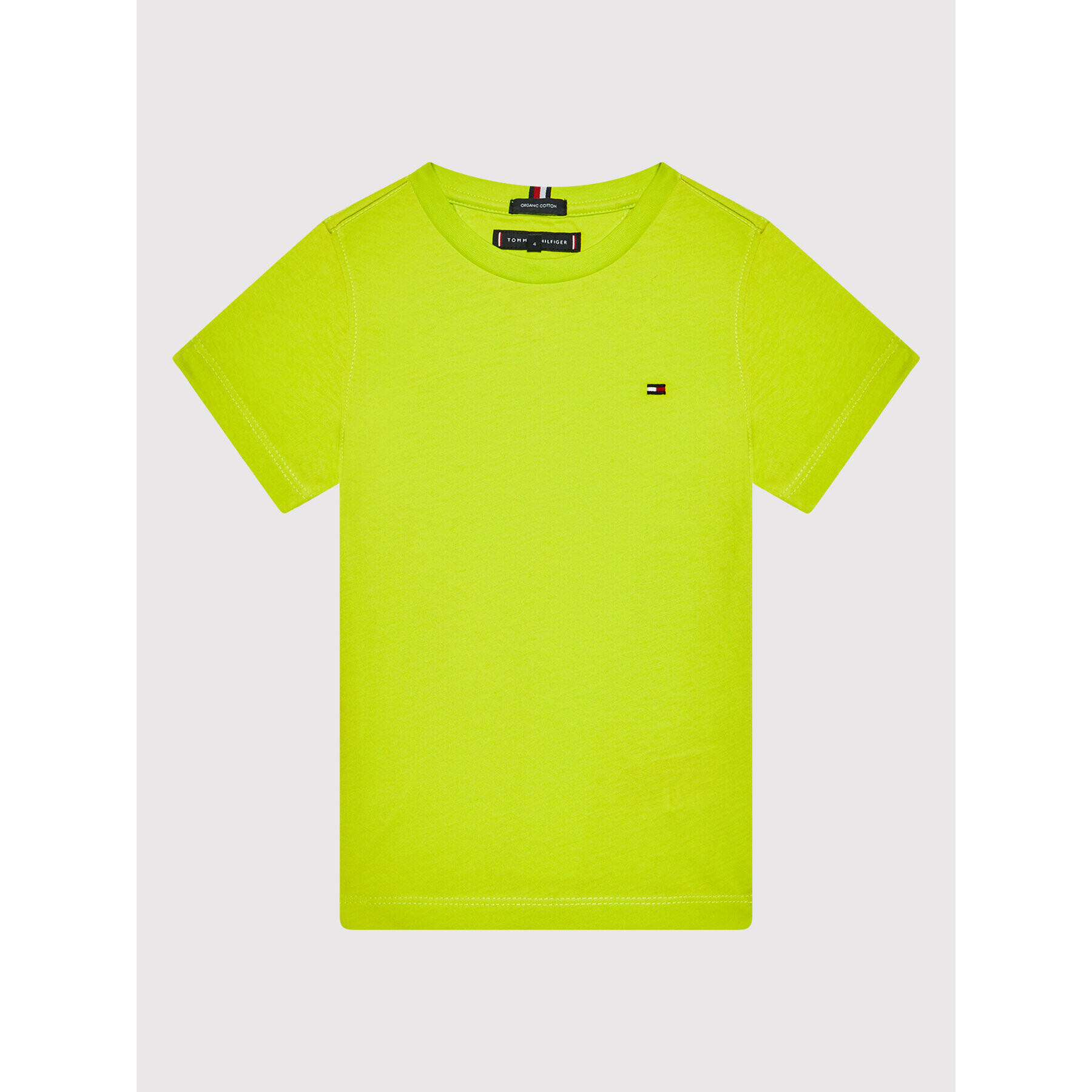 Tommy Hilfiger T-Shirt Essential KB0KB06879 M Zelená Regular Fit - Pepit.cz