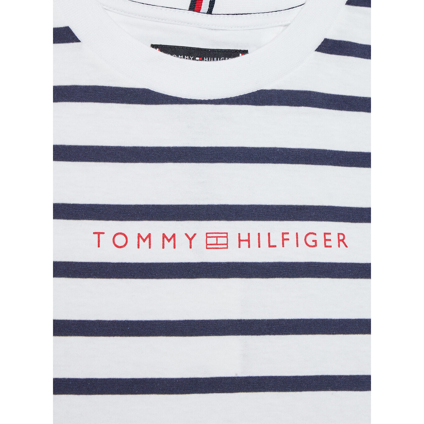 Tommy Hilfiger T-Shirt Essential KB0KB07278 D Bílá Regular Fit - Pepit.cz