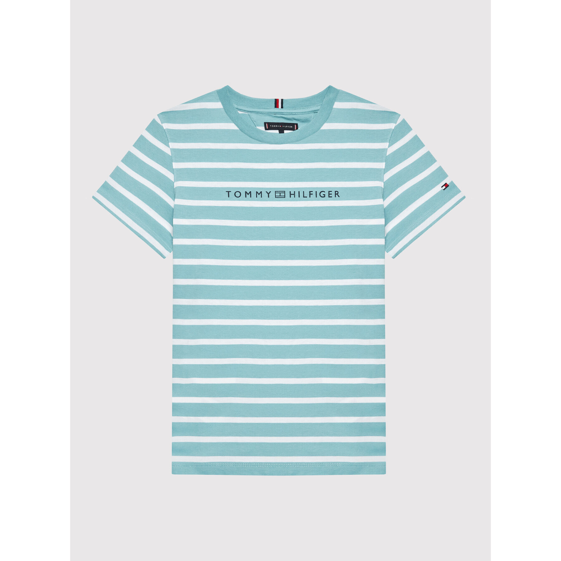 Tommy Hilfiger T-Shirt Essential KB0KB07278 D Modrá Regular Fit - Pepit.cz