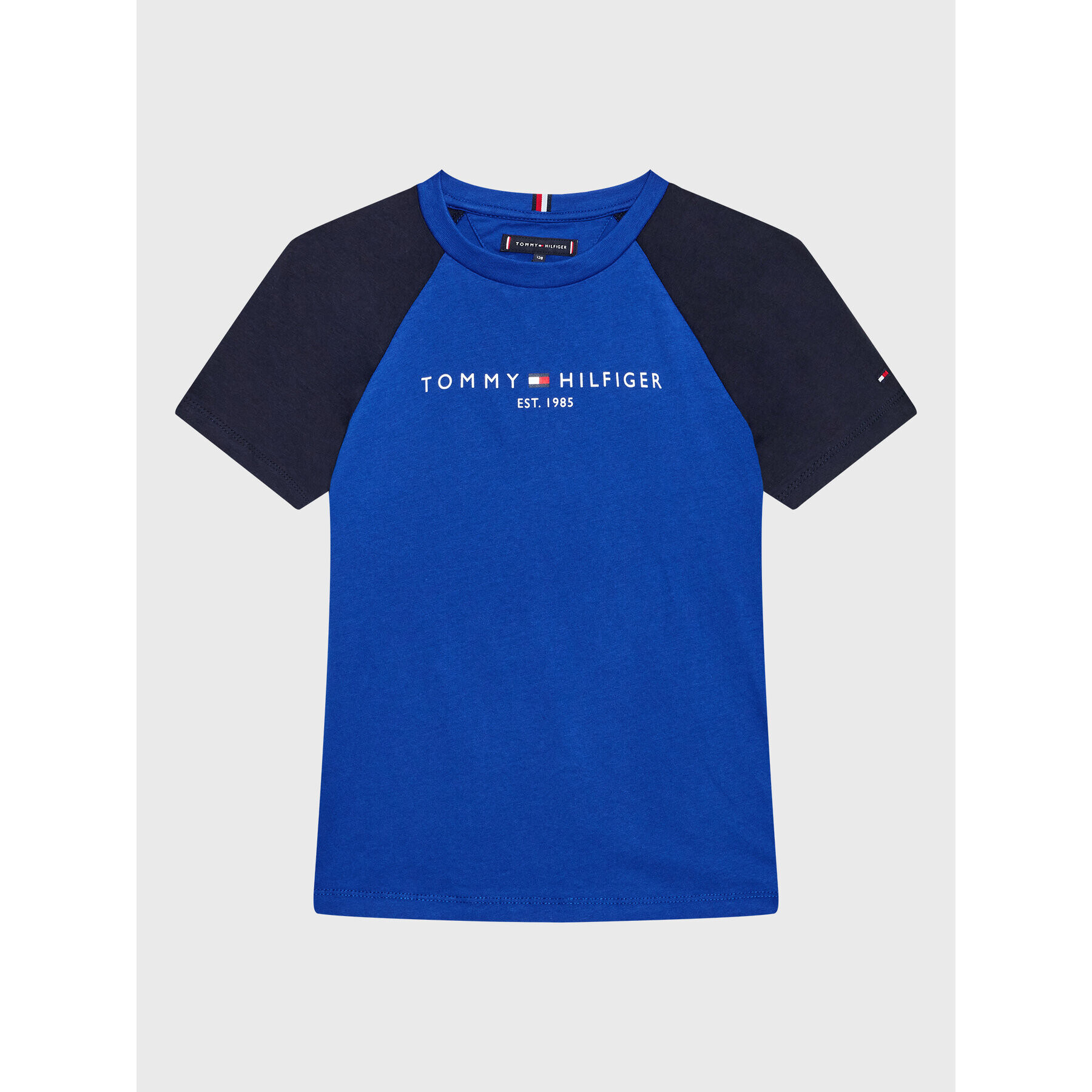 Tommy Hilfiger T-Shirt Essential KB0KB07754 D Modrá Regular Fit - Pepit.cz