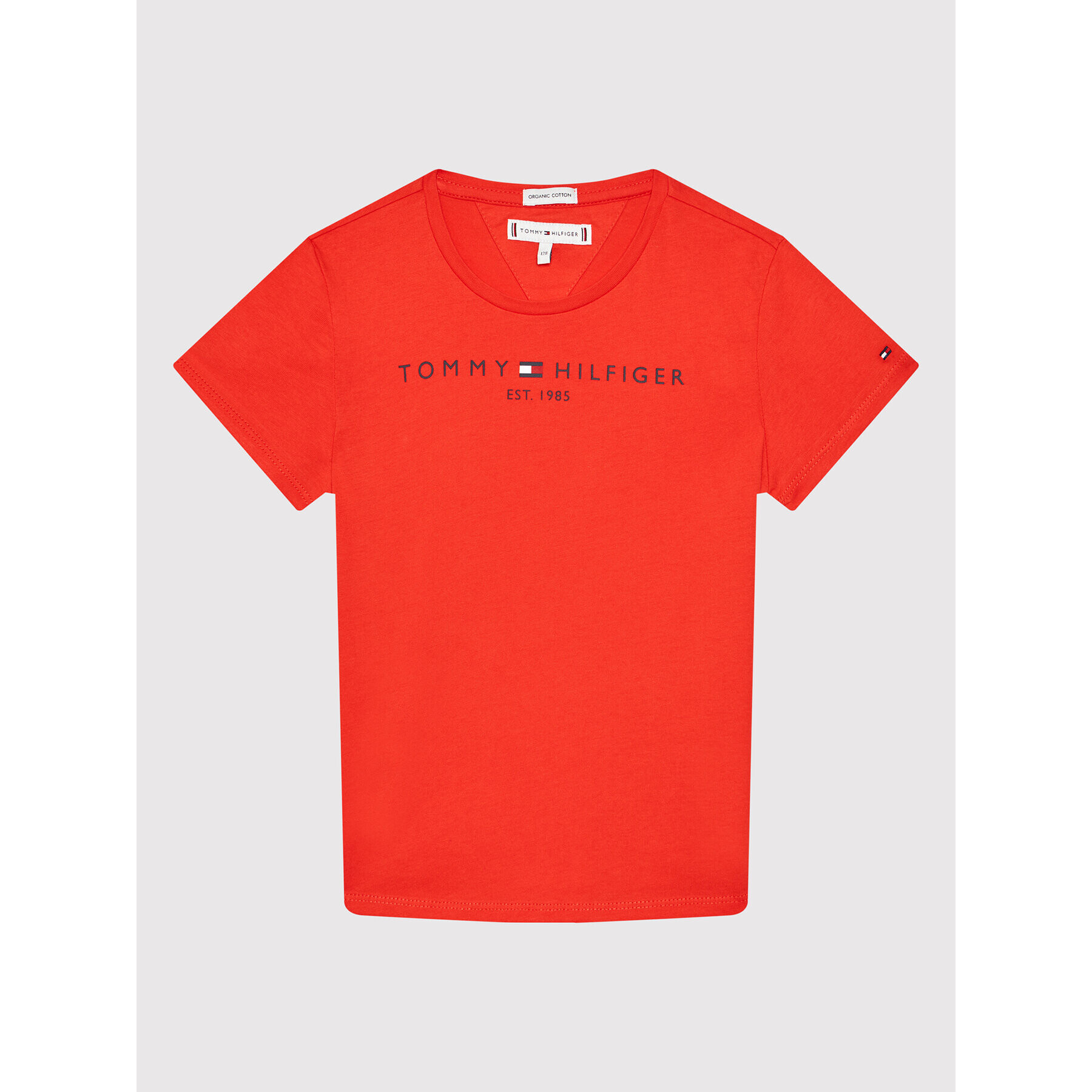 Tommy Hilfiger T-Shirt Essential KG0KG05242 D Oranžová Regular Fit - Pepit.cz