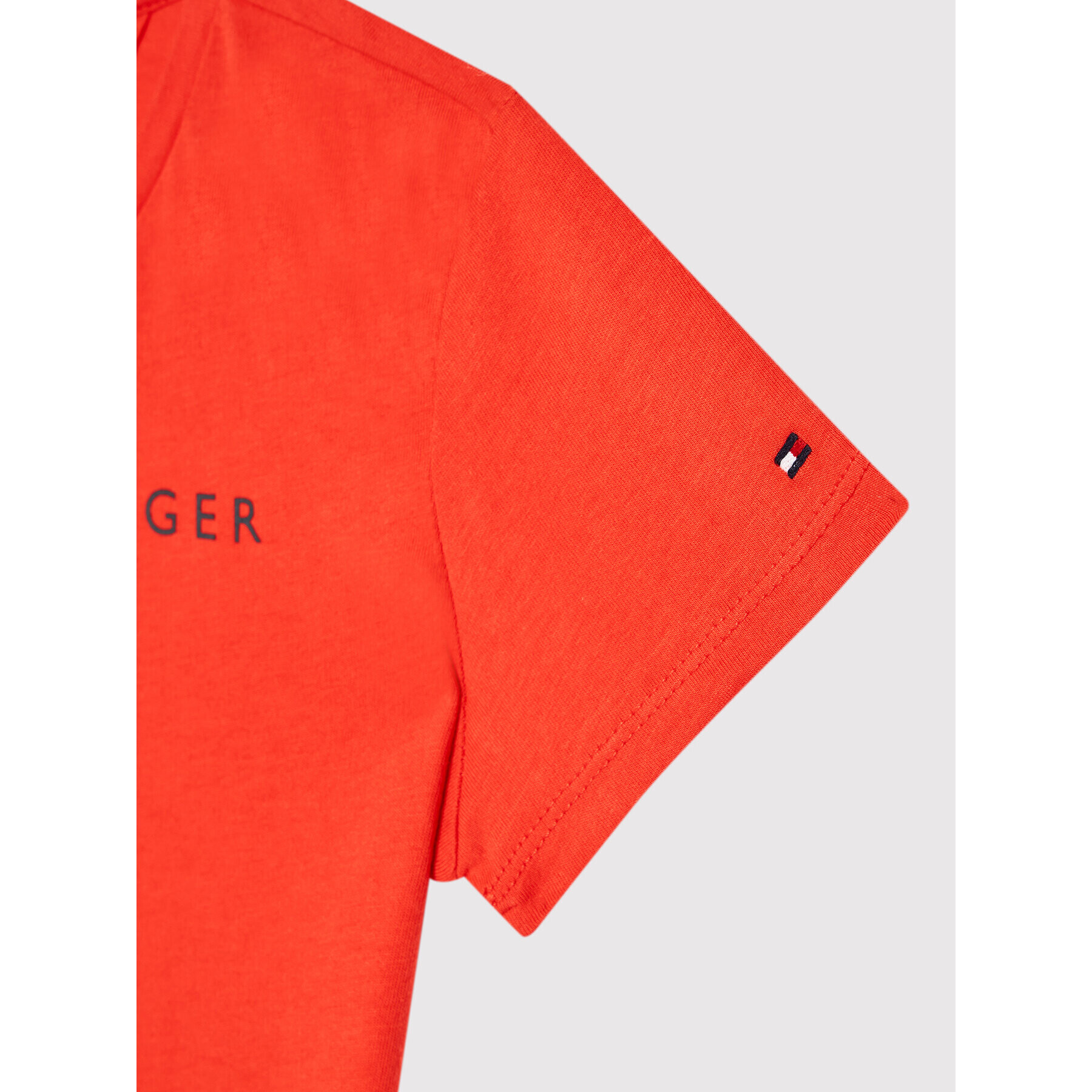 Tommy Hilfiger T-Shirt Essential KG0KG05242 D Oranžová Regular Fit - Pepit.cz