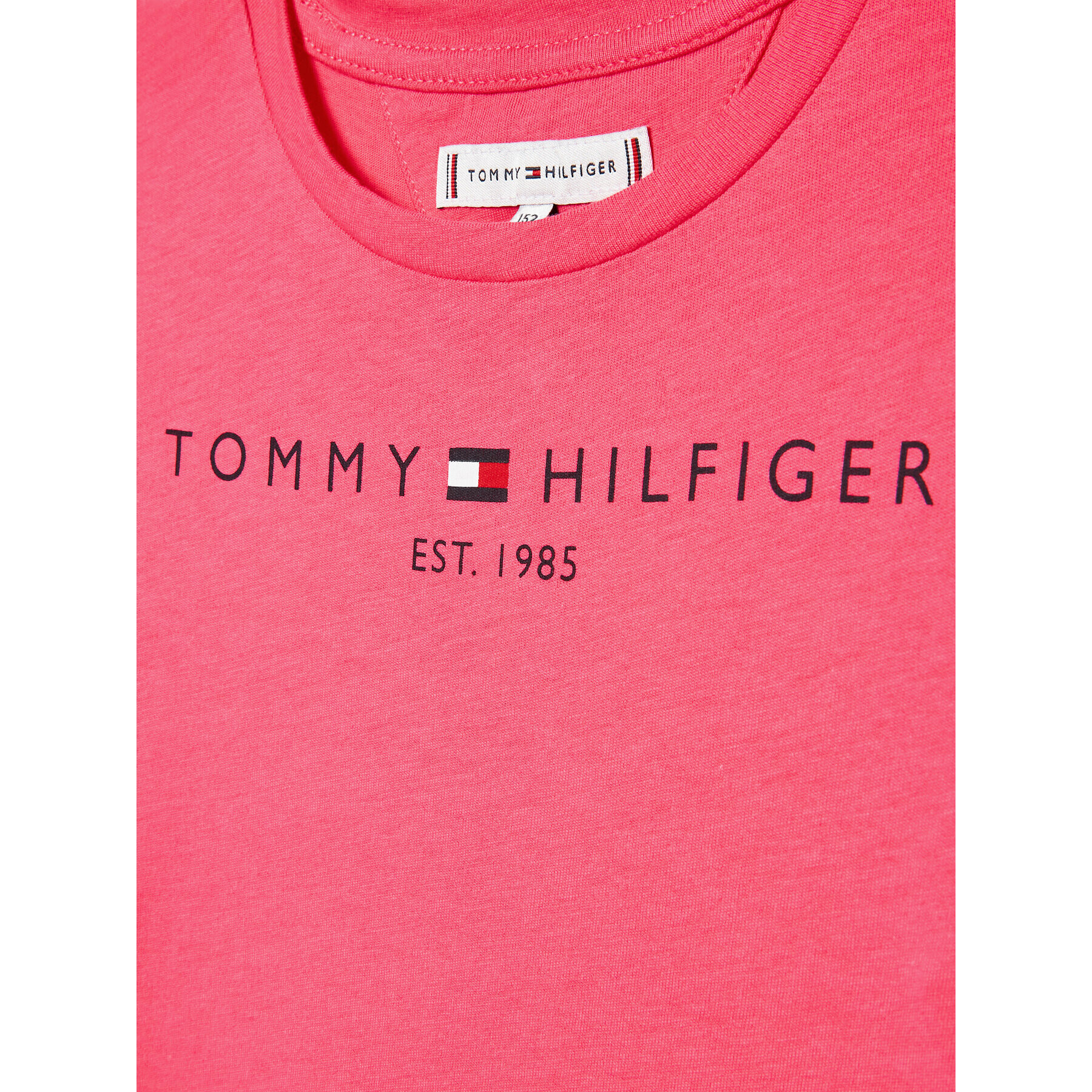 Tommy Hilfiger T-Shirt Essential KG0KG05242 D Růžová Regular Fit - Pepit.cz