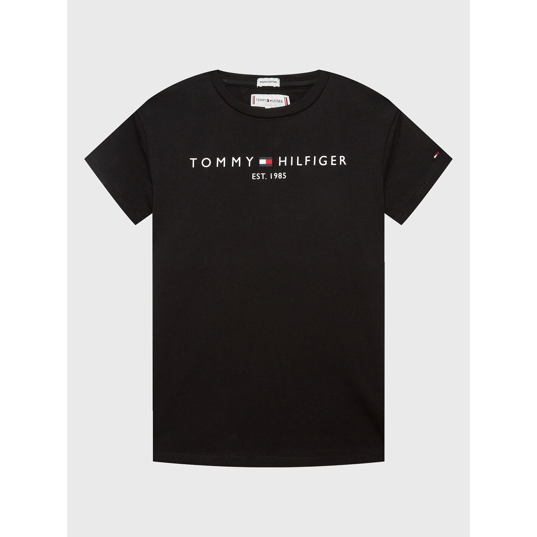 Tommy Hilfiger T-Shirt Essential KG0KG06585 D Černá Regular Fit - Pepit.cz