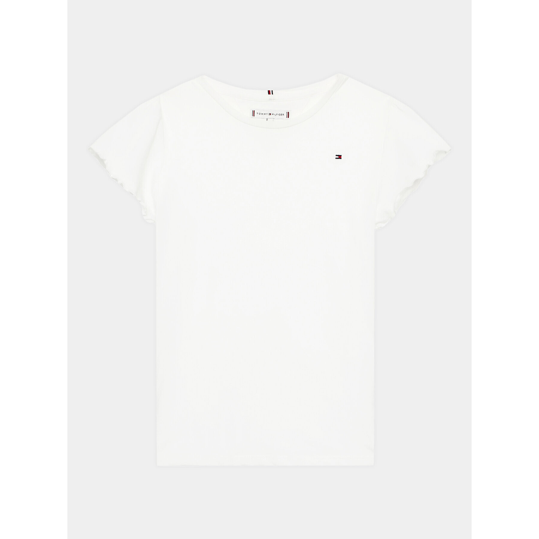 Tommy Hilfiger T-Shirt Essential KG0KG07052 D Bílá Regular Fit - Pepit.cz