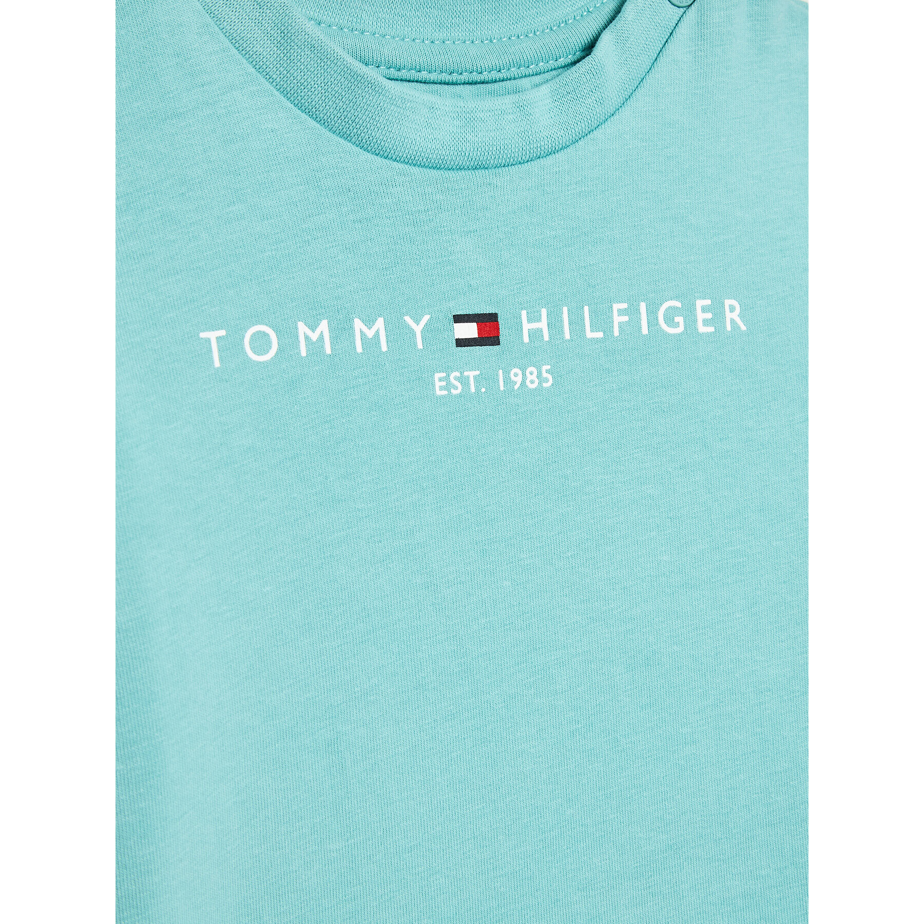 Tommy Hilfiger T-Shirt Essential KN0KN01293 Modrá Regular Fit - Pepit.cz