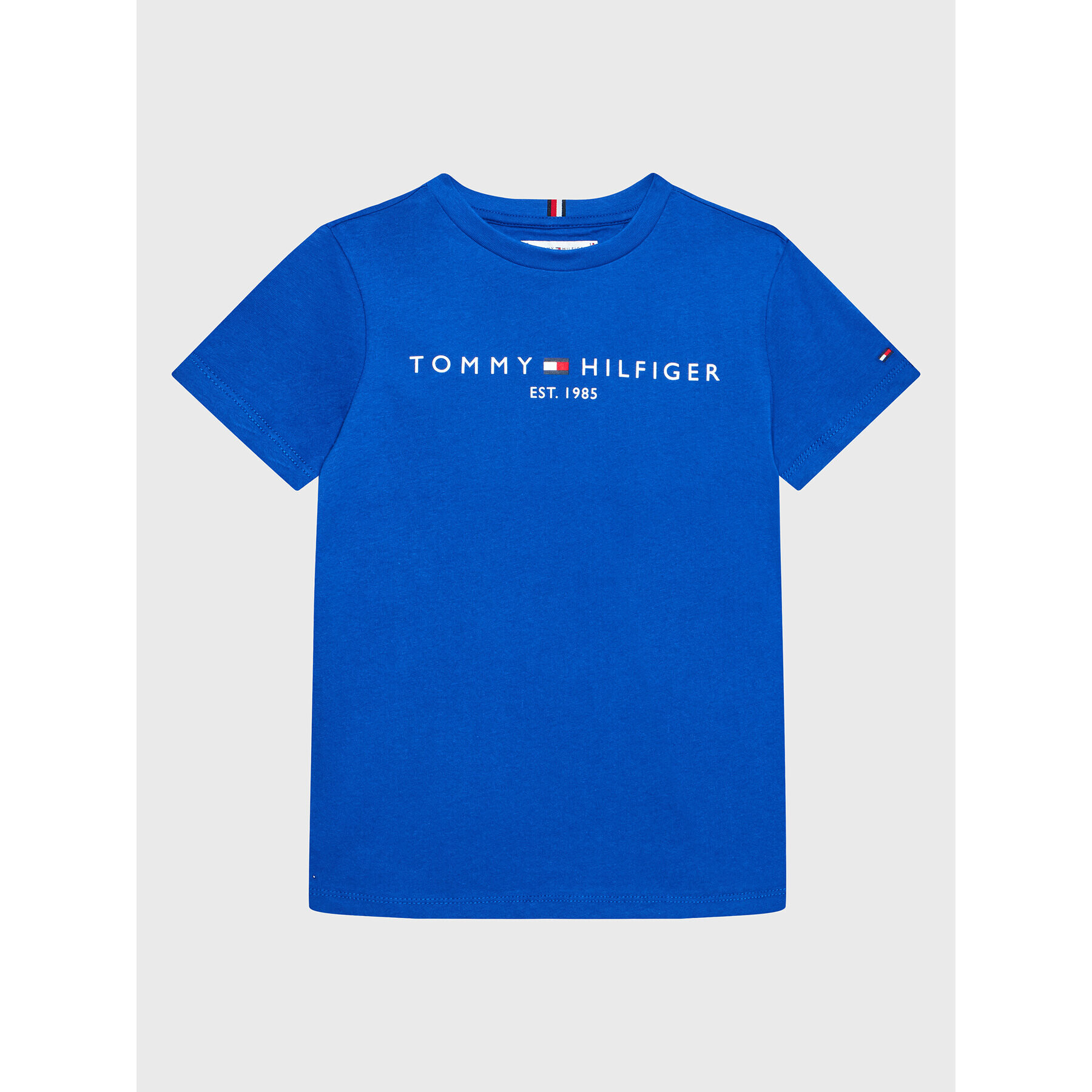 Tommy Hilfiger T-Shirt Essential KS0KS00201 D Tmavomodrá Regular Fit - Pepit.cz