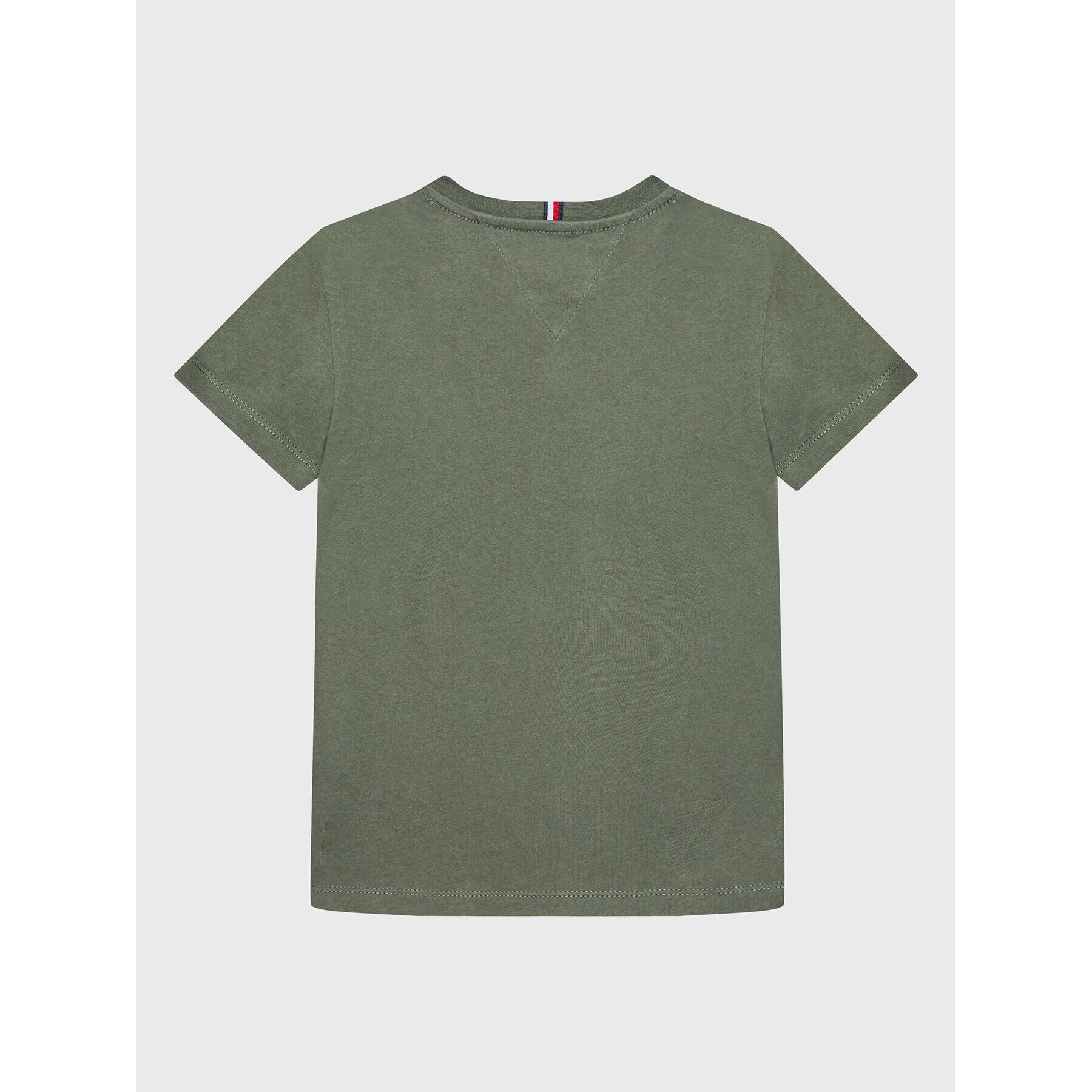 Tommy Hilfiger T-Shirt Essential KS0KS00201 D Zelená Regular Fit - Pepit.cz