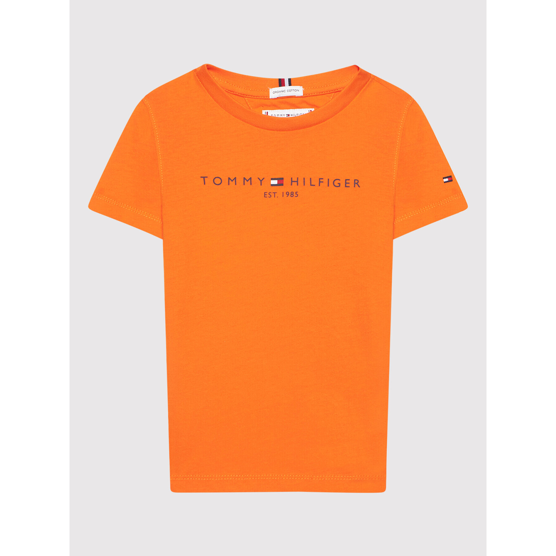 Tommy Hilfiger T-Shirt Essential KS0KS00201 M Oranžová Regular Fit - Pepit.cz