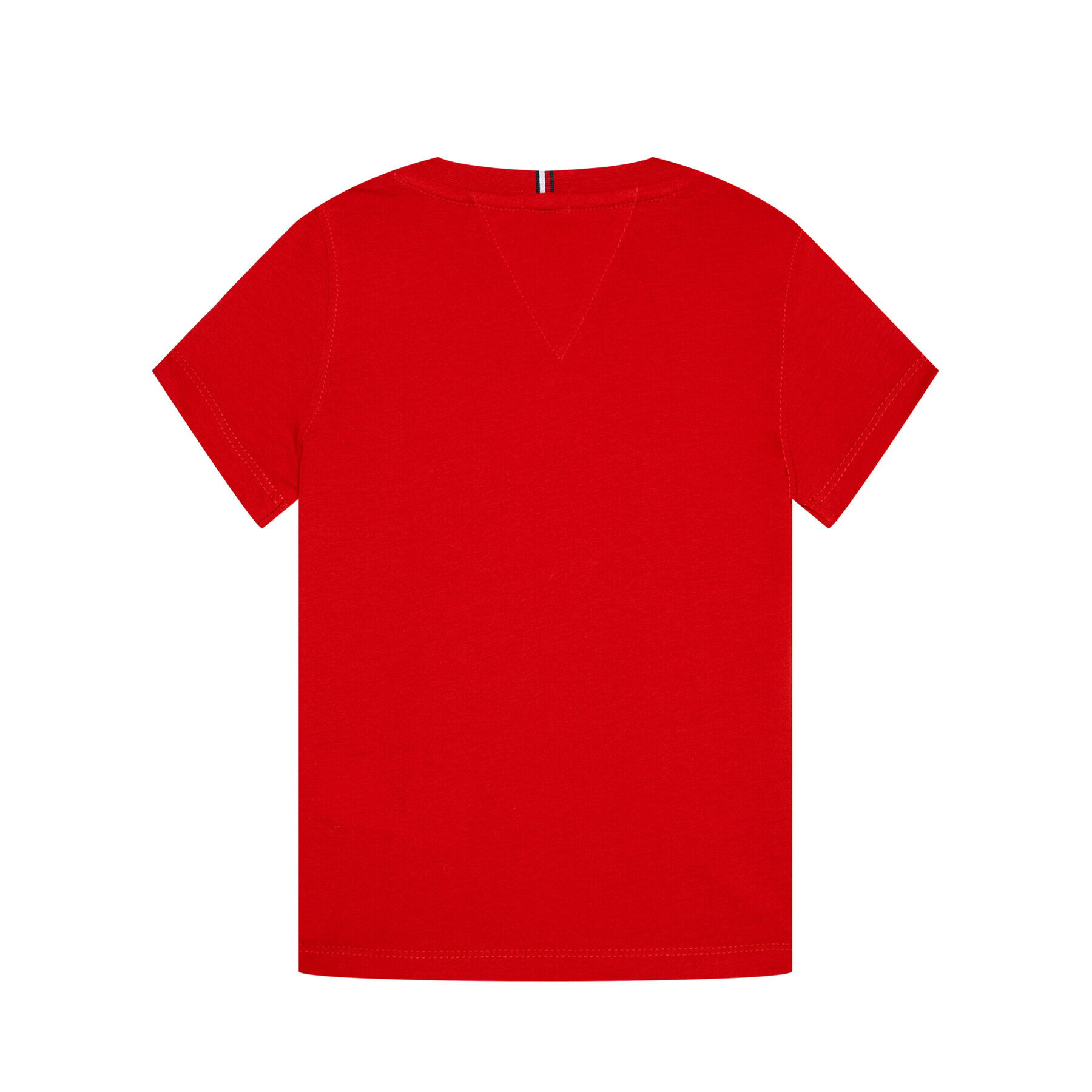 Tommy Hilfiger T-Shirt Essential KS0KS00210 Červená Regular Fit - Pepit.cz