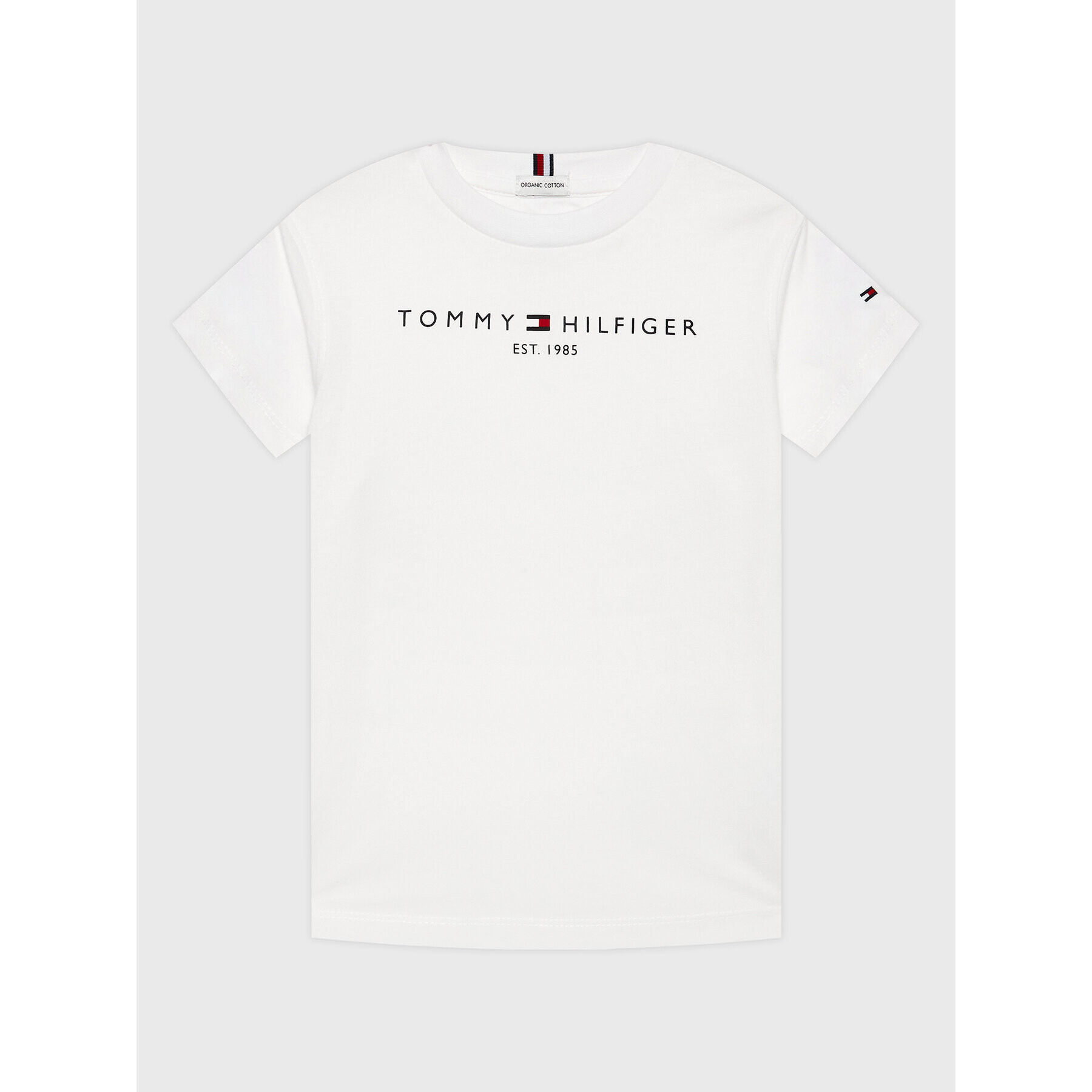 Tommy Hilfiger T-Shirt Essential KS0KS00210 M Bílá Regular Fit - Pepit.cz