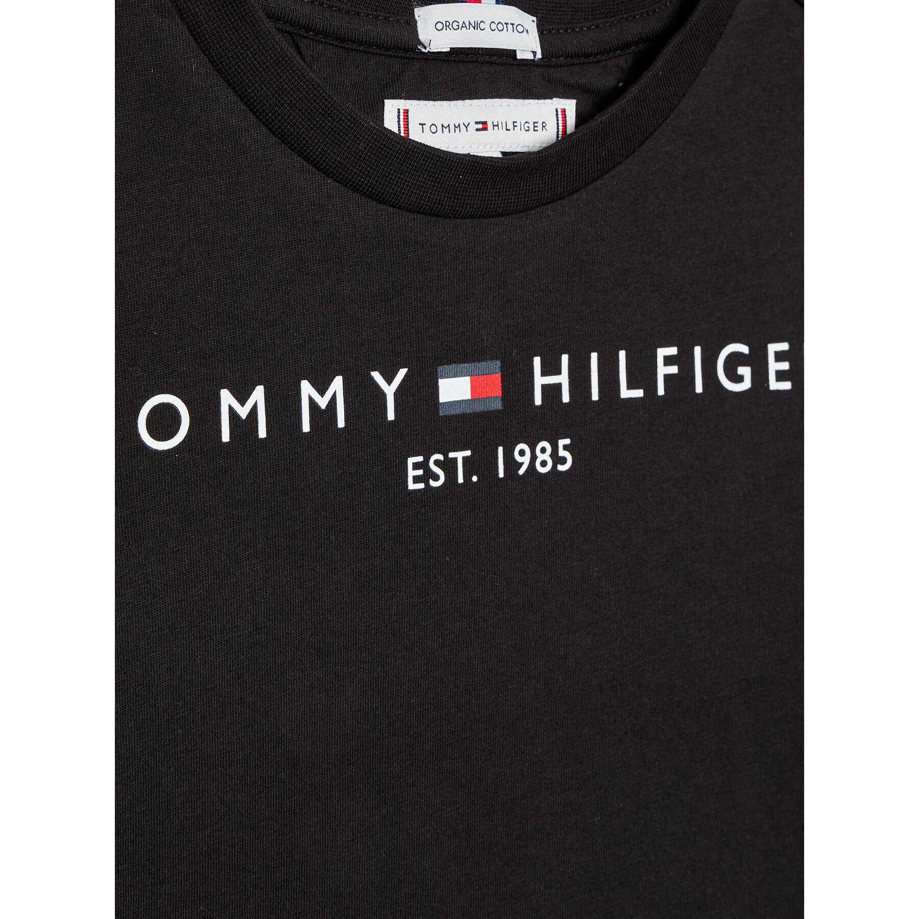 Tommy Hilfiger T-Shirt Essential KS0KS00210 M Černá Regular Fit - Pepit.cz