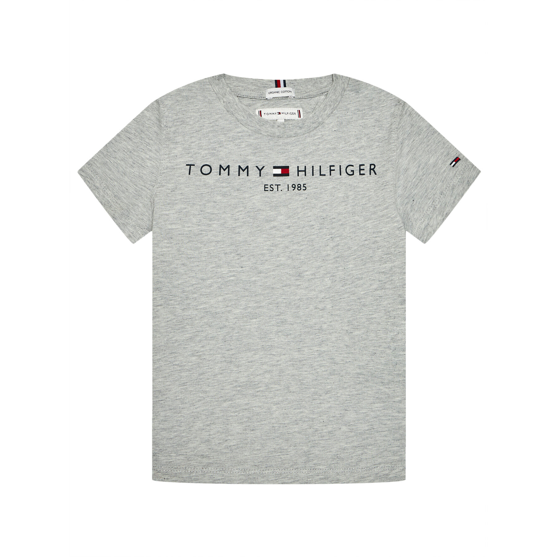 Tommy Hilfiger T-Shirt Essential KS0KS00210 Šedá Regular Fit - Pepit.cz