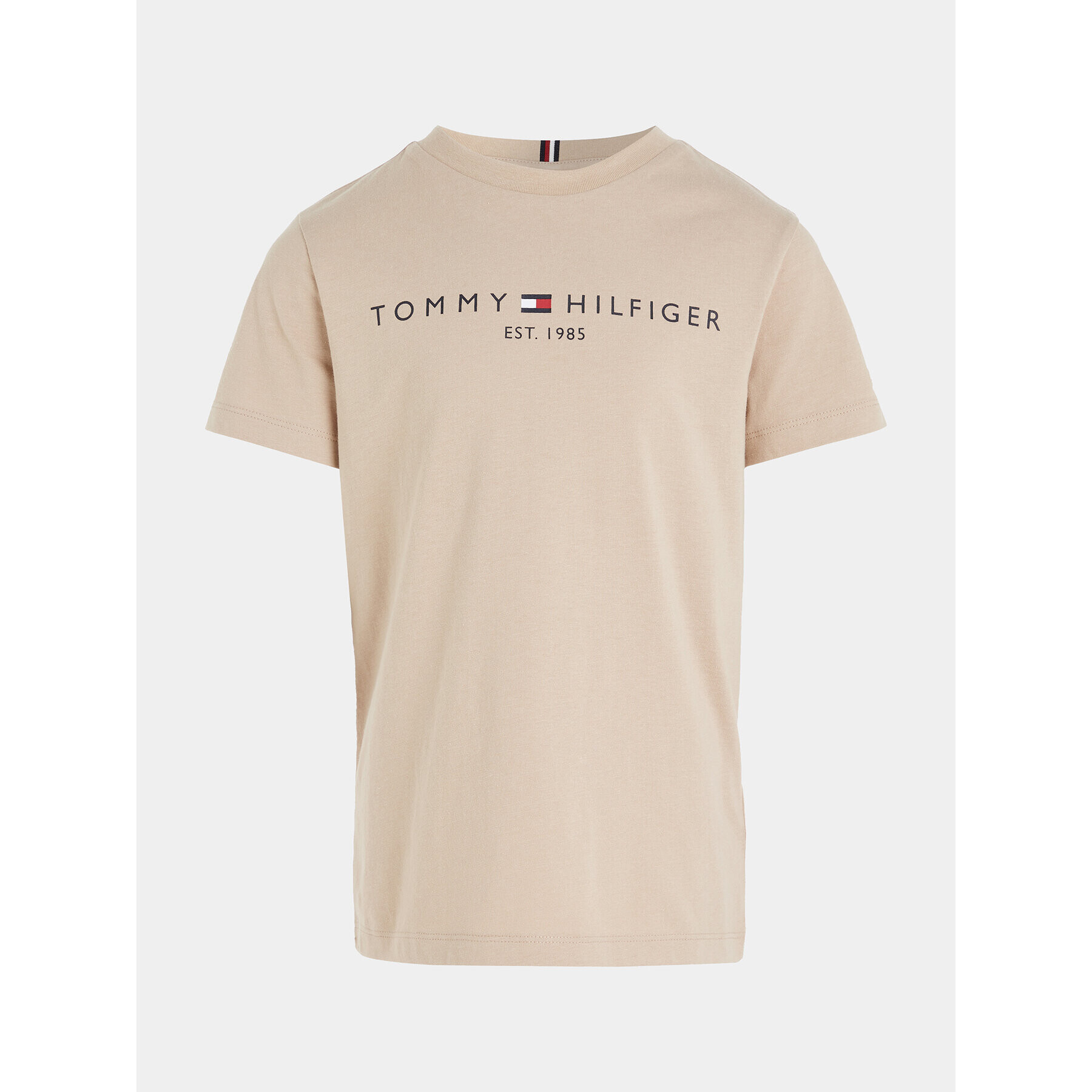 Tommy Hilfiger T-Shirt Essential KS0KS00397 Béžová Regular Fit - Pepit.cz