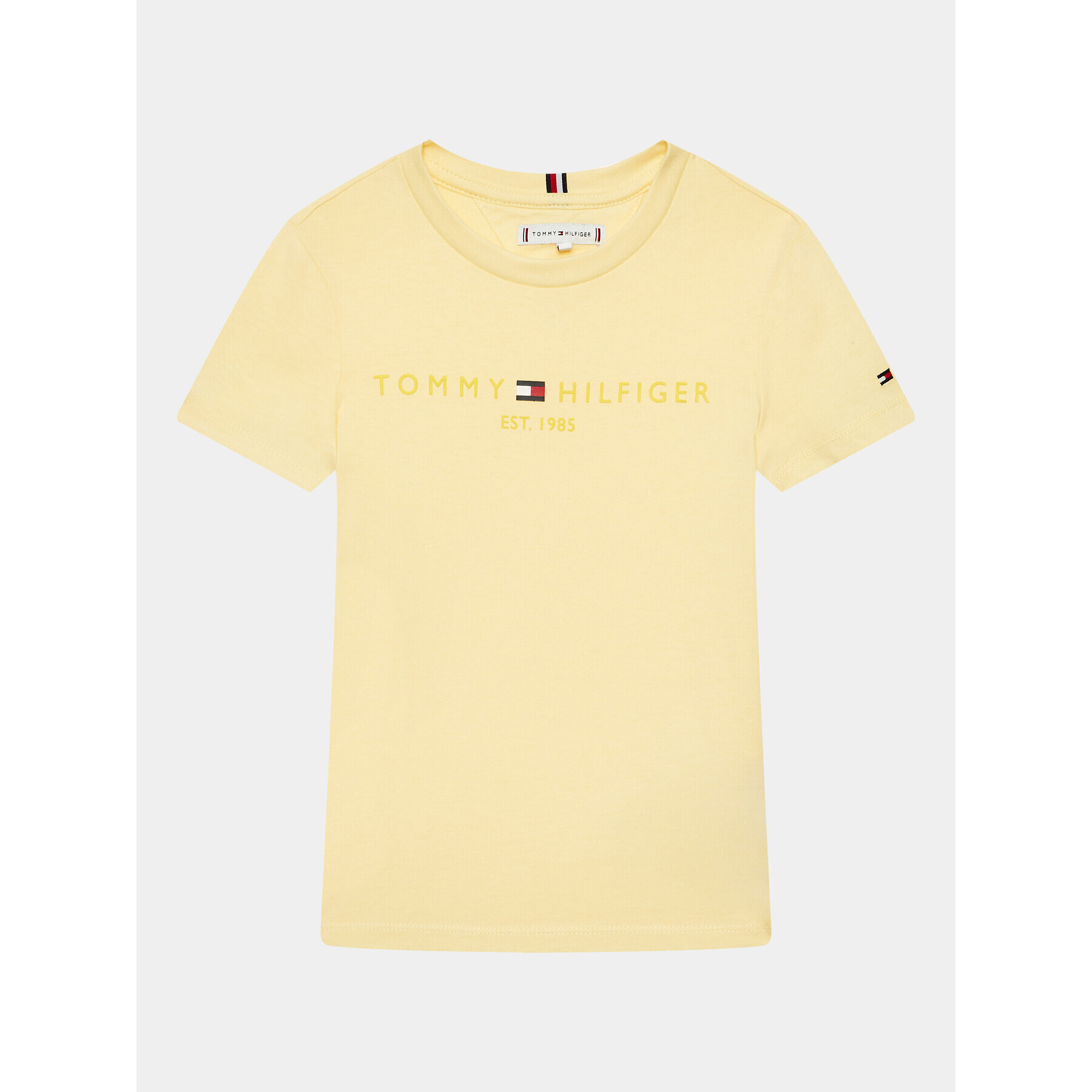 Tommy Hilfiger T-Shirt Essential KS0KS00397 D Žlutá Regular Fit - Pepit.cz