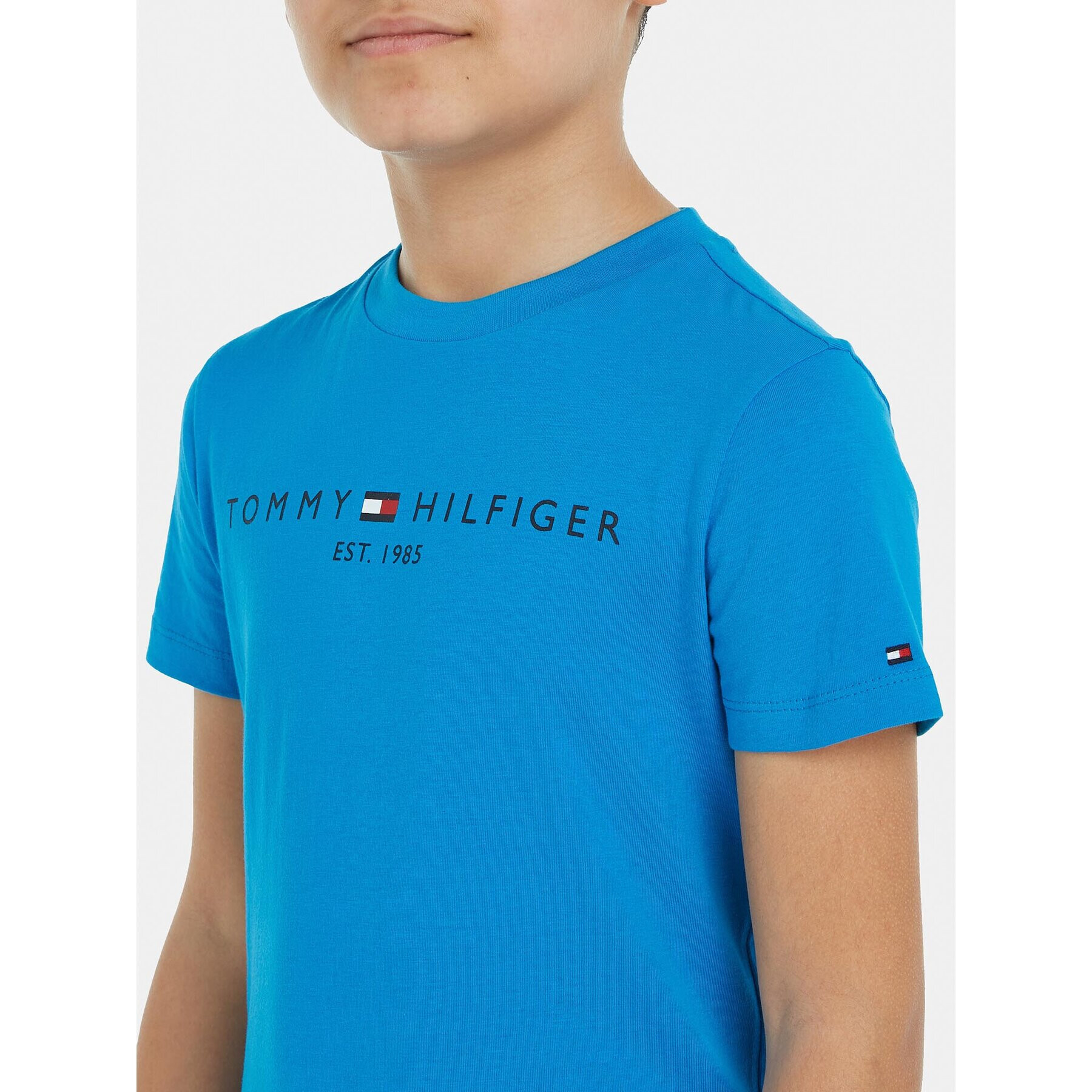 Tommy Hilfiger T-Shirt Essential KS0KS00397 S Modrá - Pepit.cz