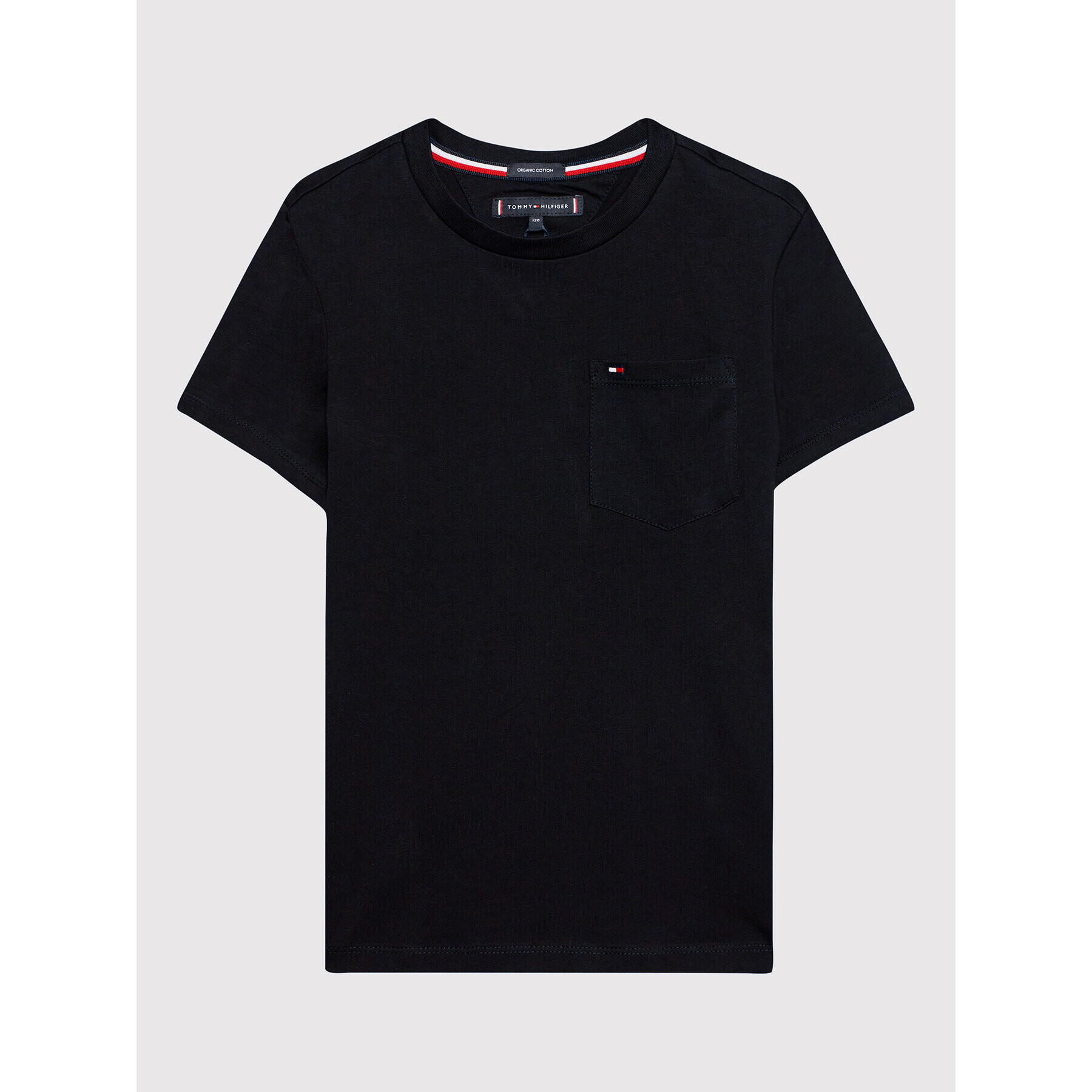 Tommy Hilfiger T-Shirt Essential Pocket KB0KB07081 D Tmavomodrá Regular Fit - Pepit.cz