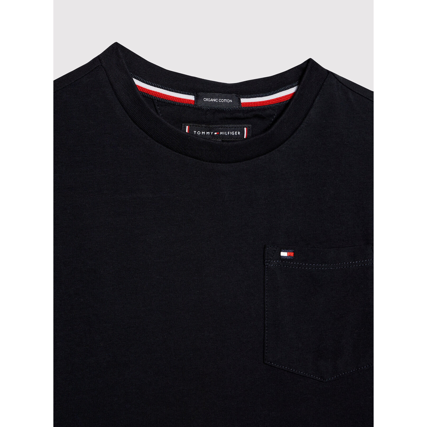 Tommy Hilfiger T-Shirt Essential Pocket KB0KB07081 D Tmavomodrá Regular Fit - Pepit.cz