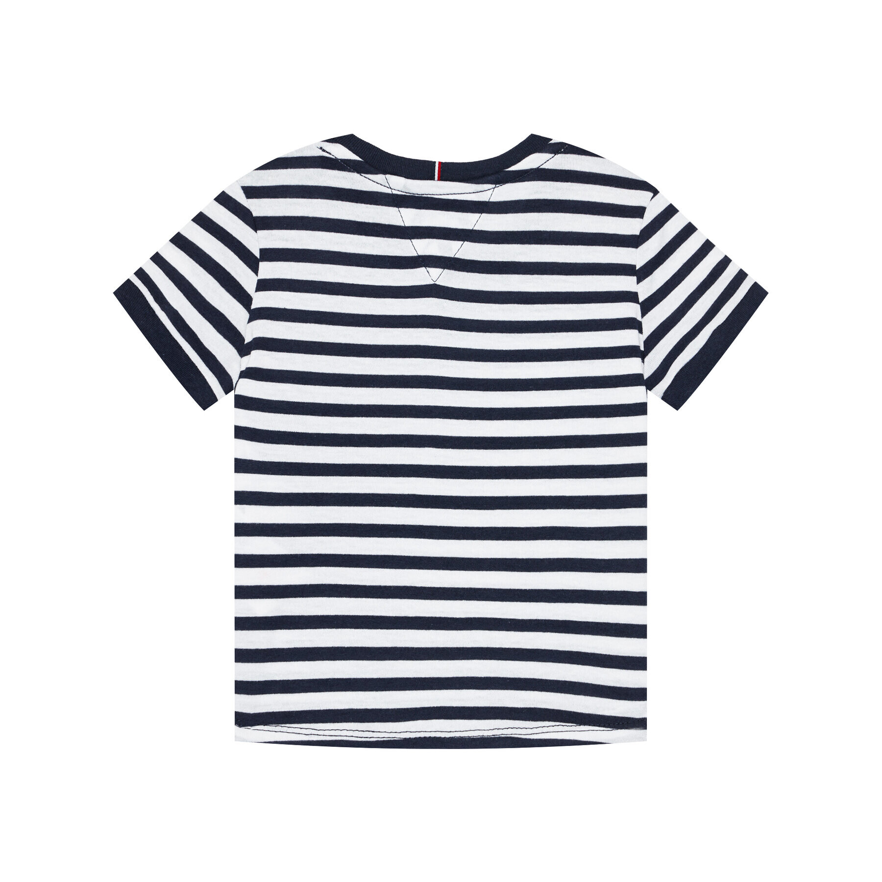 Tommy Hilfiger T-Shirt Essential Stripe KG0KG05766 D Tmavomodrá Regular Fit - Pepit.cz