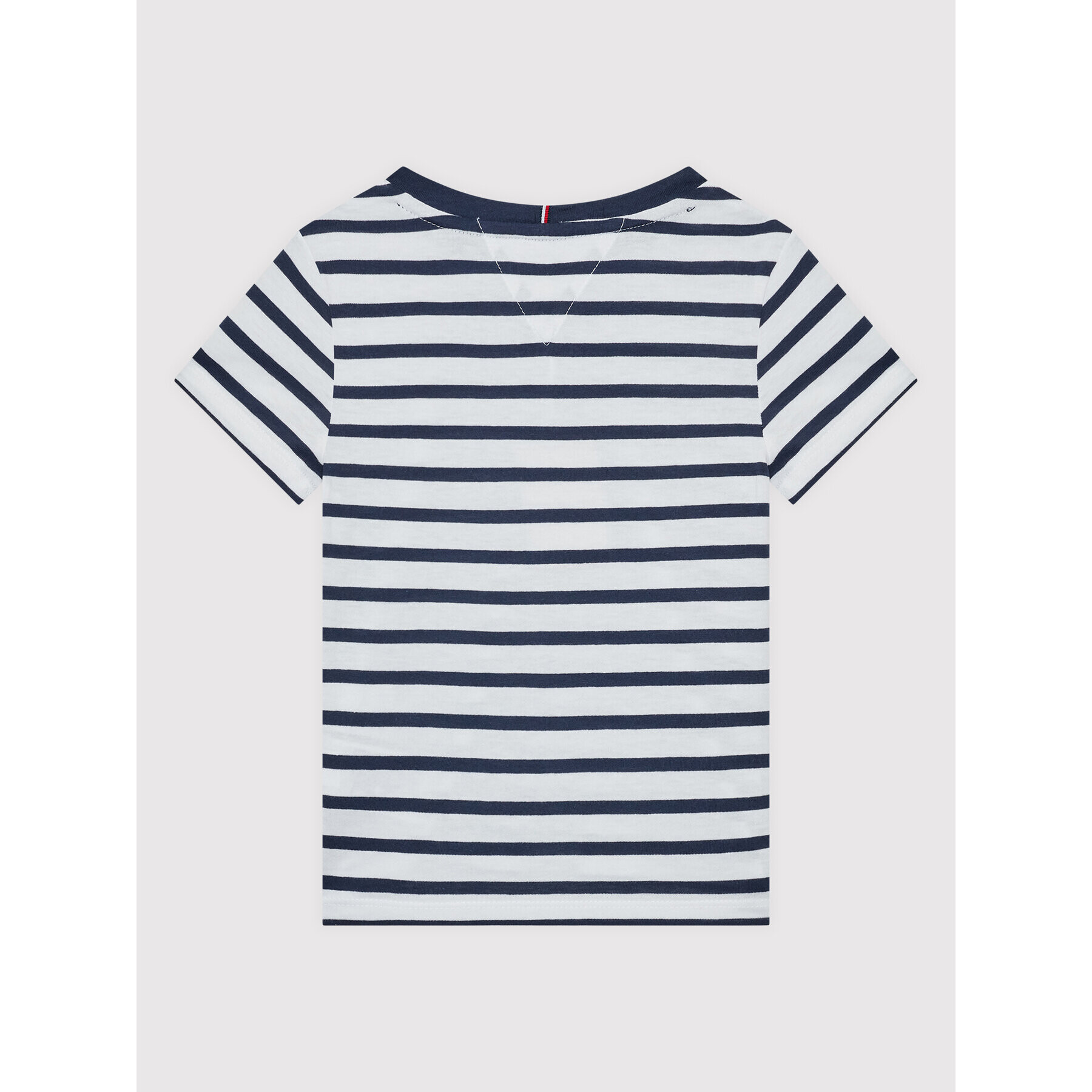 Tommy Hilfiger T-Shirt Essential Stripe KG0KG06502 Tmavomodrá Regular Fit - Pepit.cz