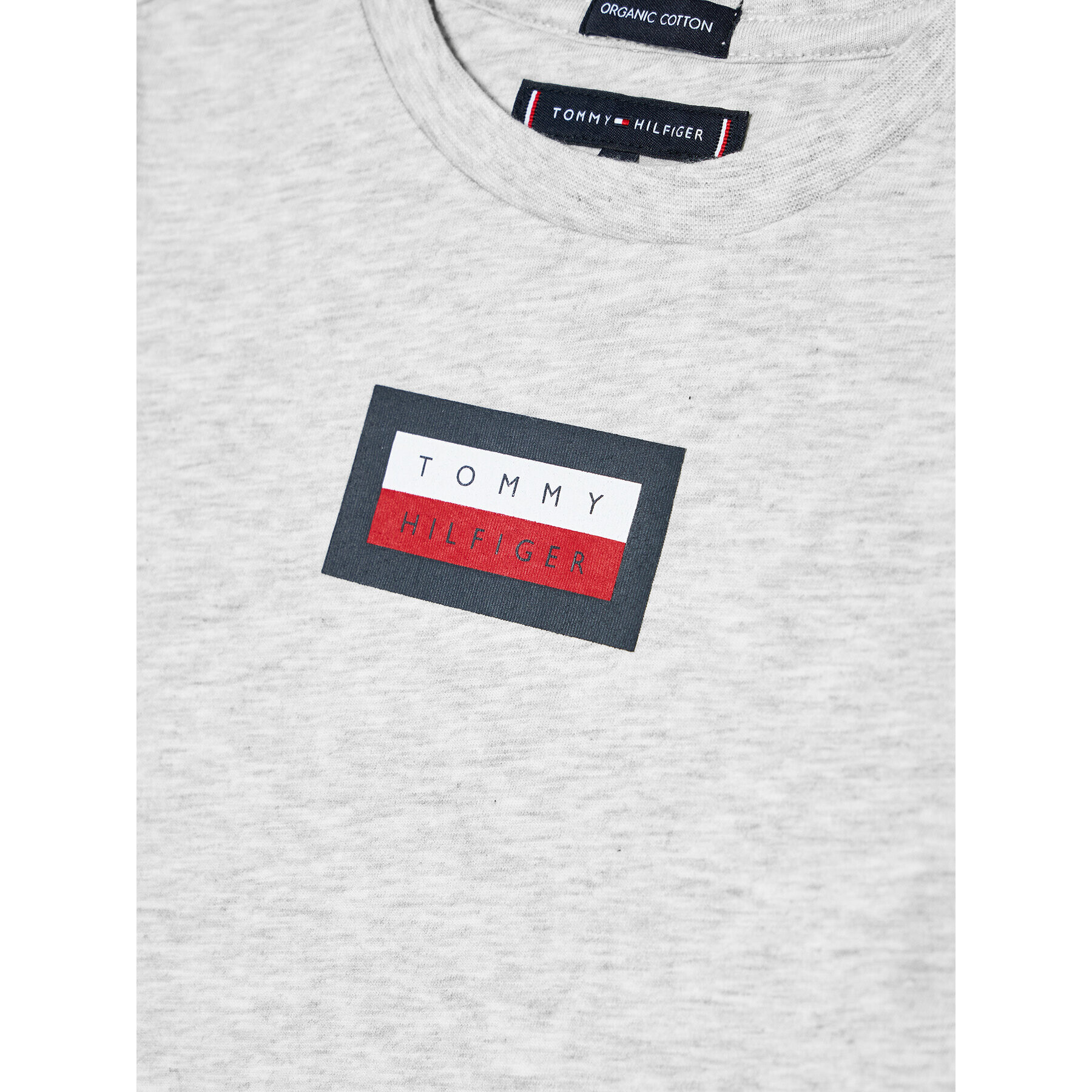 Tommy Hilfiger T-Shirt Graphic KB0KB06518 M Šedá Regular Fit - Pepit.cz