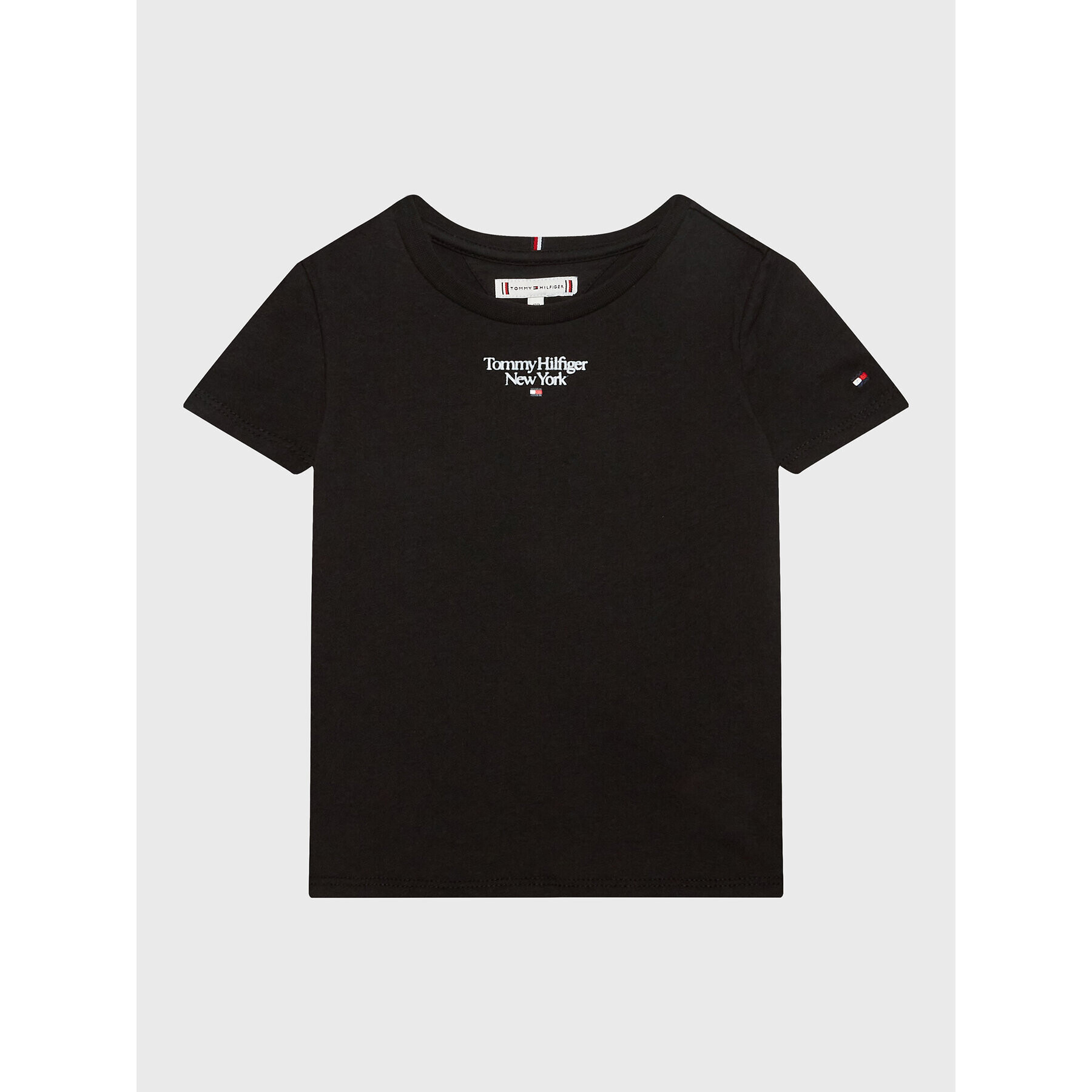 Tommy Hilfiger T-Shirt Graphic KG0KG07083 D Černá Regular Fit - Pepit.cz