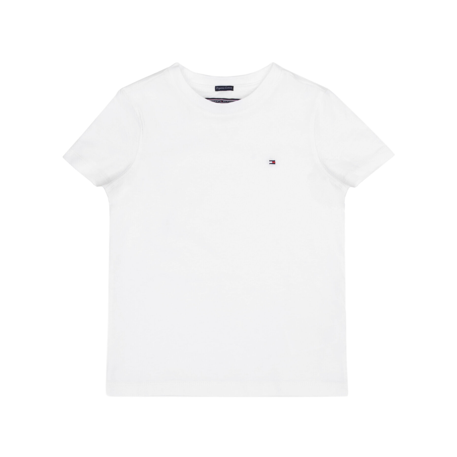 Tommy Hilfiger T-Shirt KB0KB04140 S Bílá Regular Fit - Pepit.cz