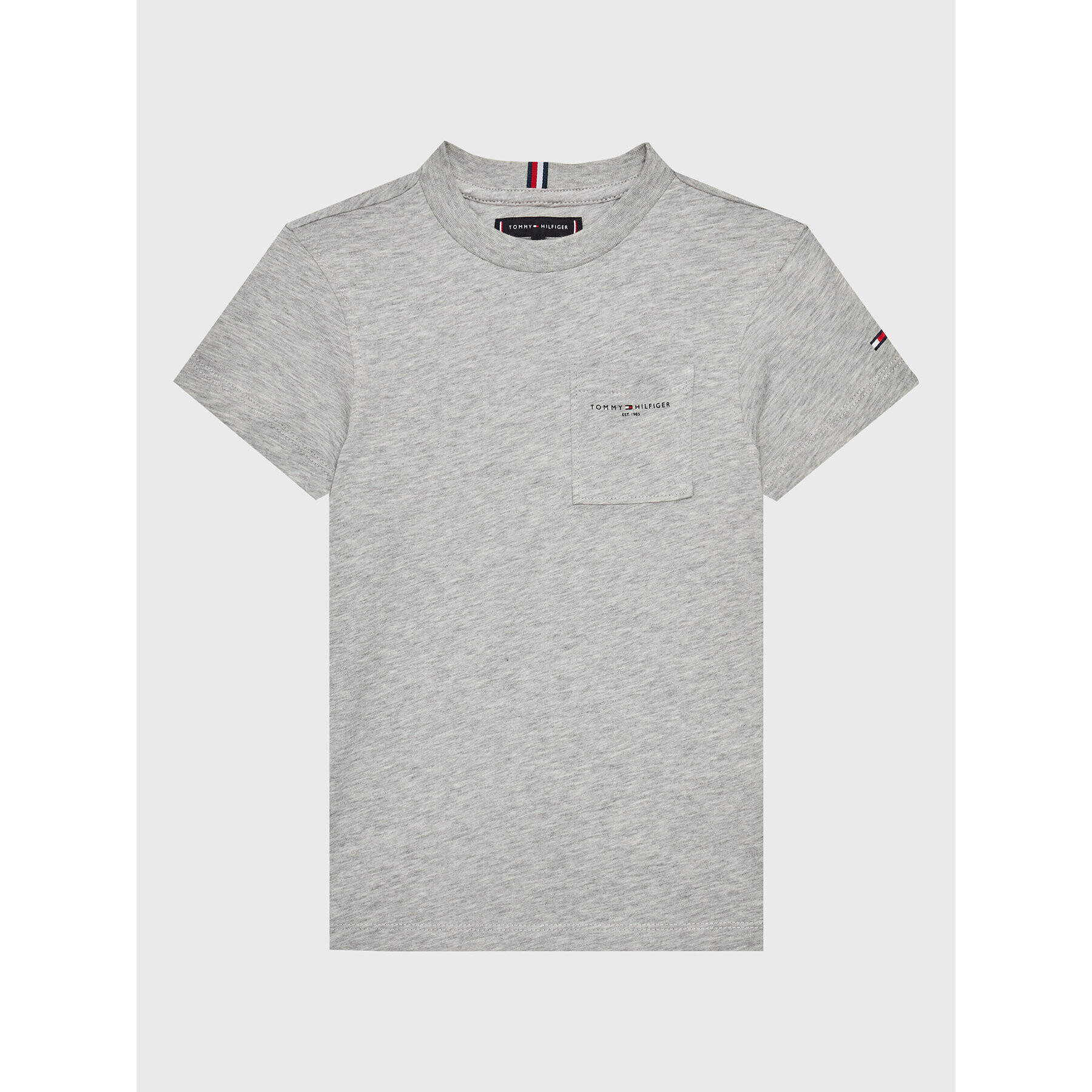 Tommy Hilfiger T-Shirt KB0KB06556 D Šedá Regular Fit - Pepit.cz