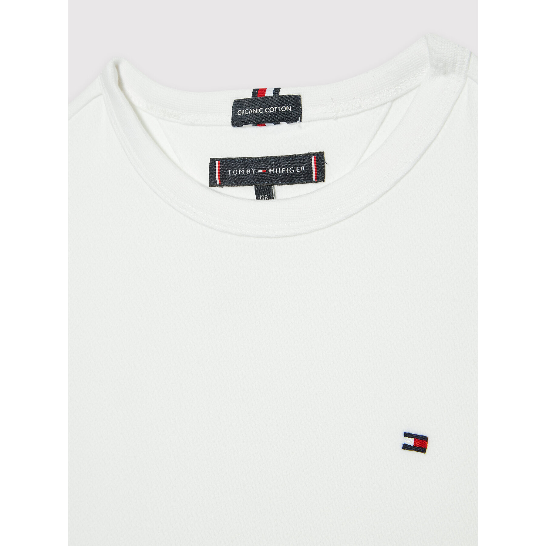 Tommy Hilfiger T-Shirt KB0KB07077 Bílá Regular Fit - Pepit.cz