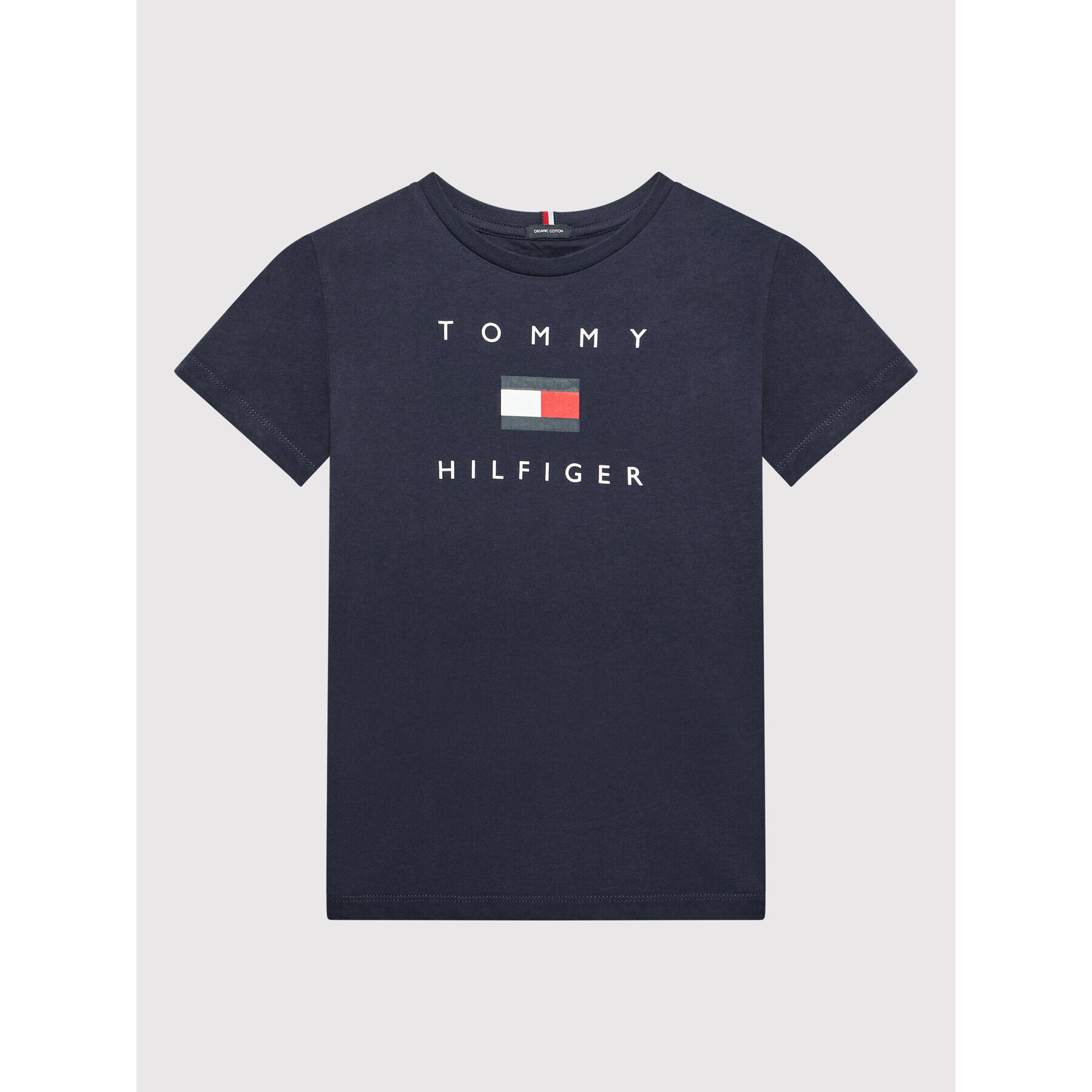 Tommy Hilfiger T-Shirt KB0KB07286 Tmavomodrá Regular Fit - Pepit.cz