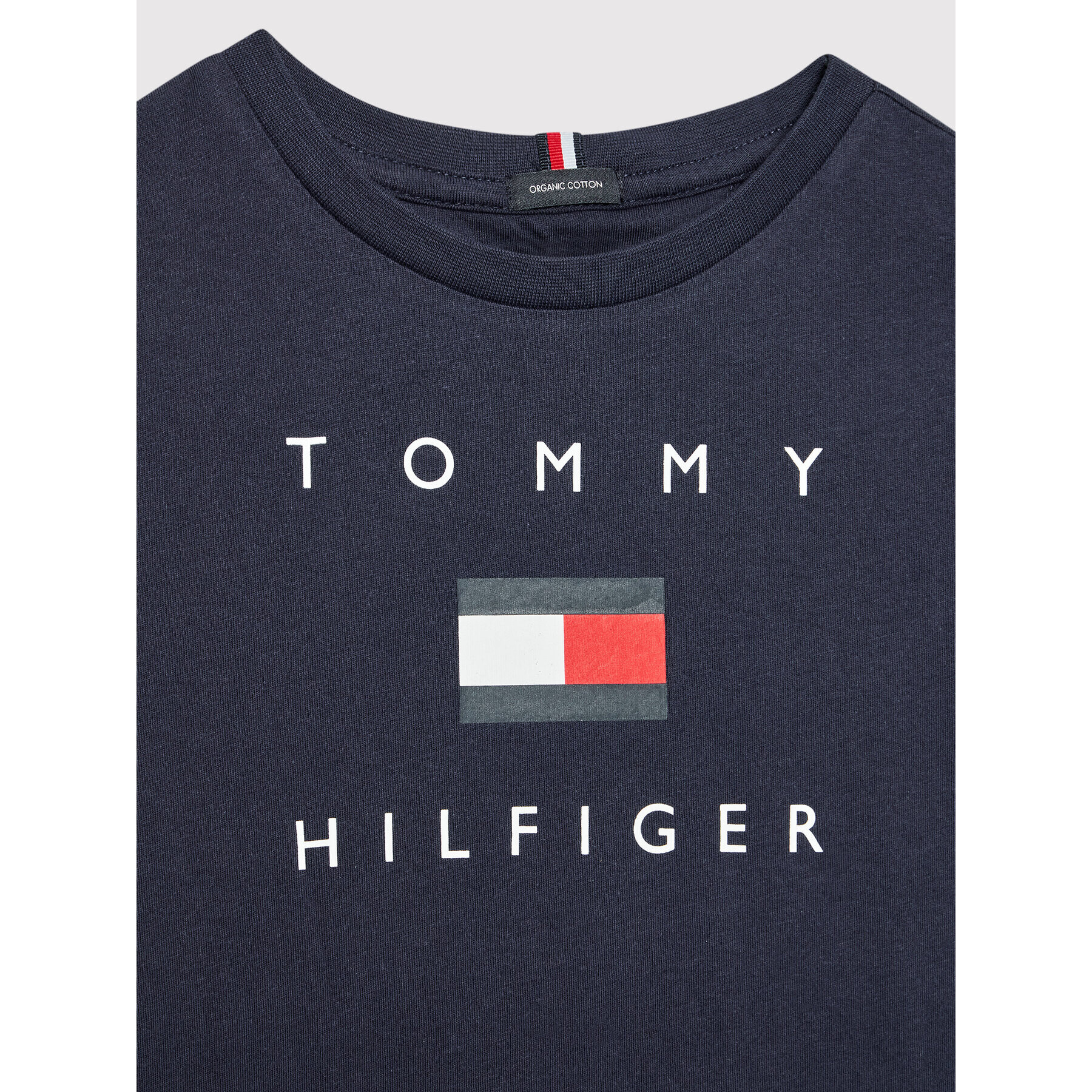 Tommy Hilfiger T-Shirt KB0KB07286 Tmavomodrá Regular Fit - Pepit.cz