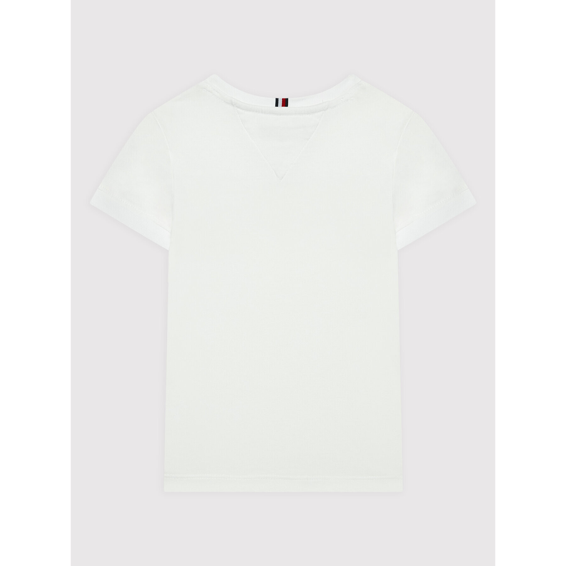 Tommy Hilfiger T-Shirt KB0KB07357 Bílá Regular Fit - Pepit.cz