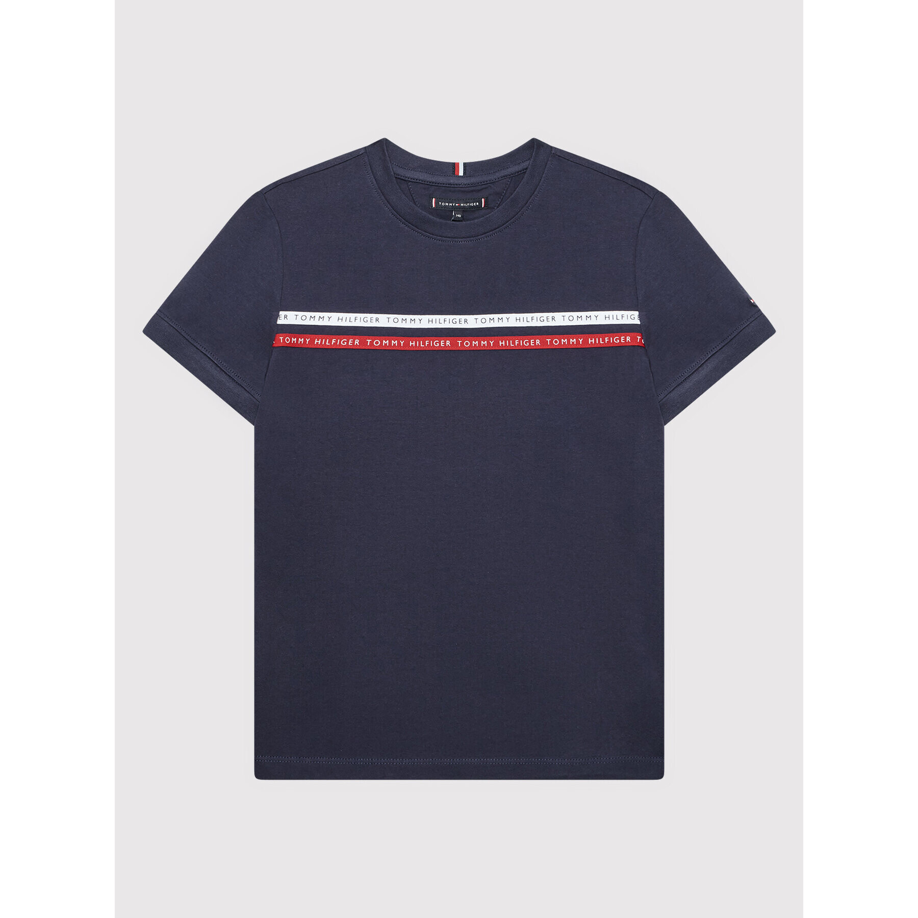 Tommy Hilfiger T-Shirt KB0KB07357 Tmavomodrá Regular Fit - Pepit.cz