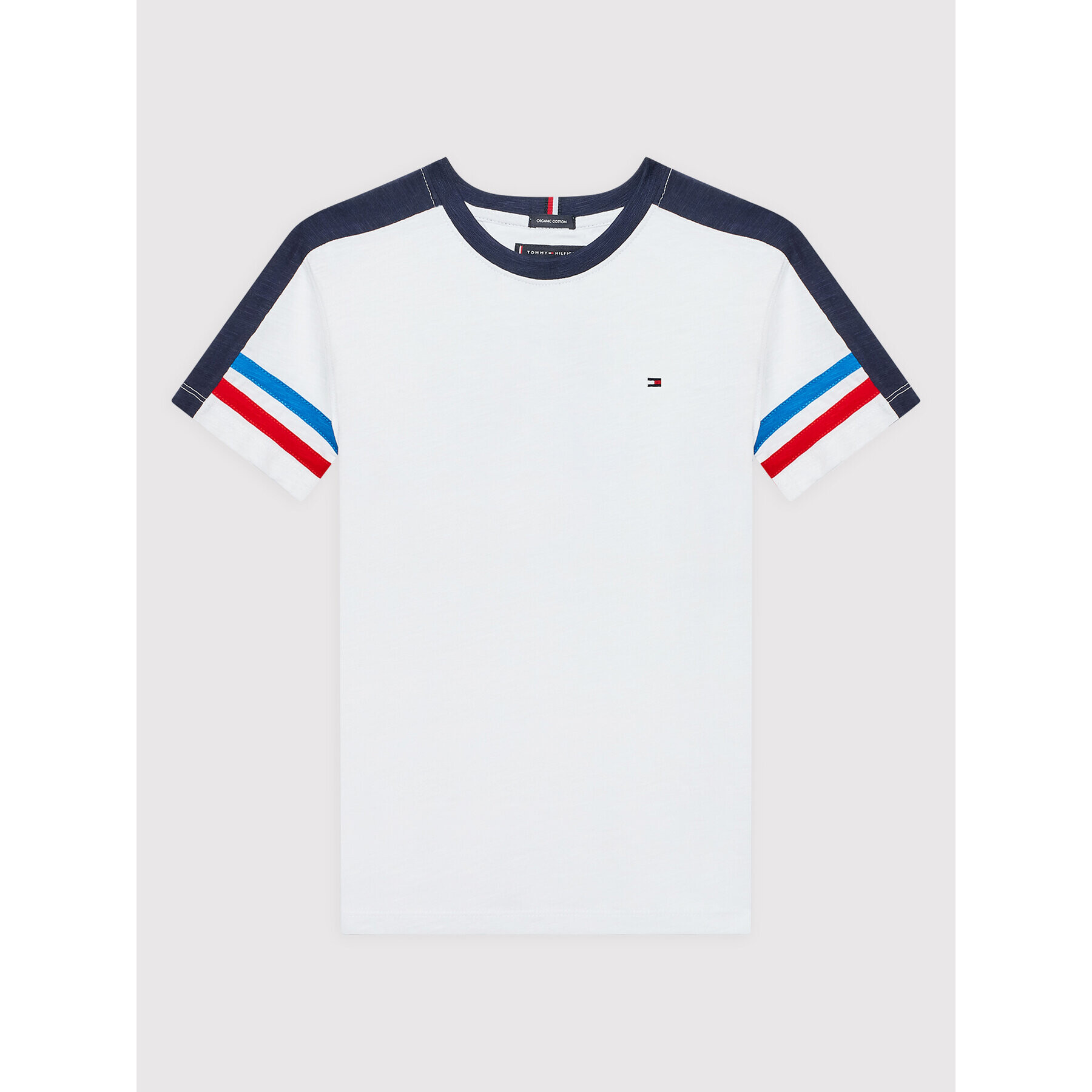 Tommy Hilfiger T-Shirt KB0KB07361 Bílá Regular Fit - Pepit.cz